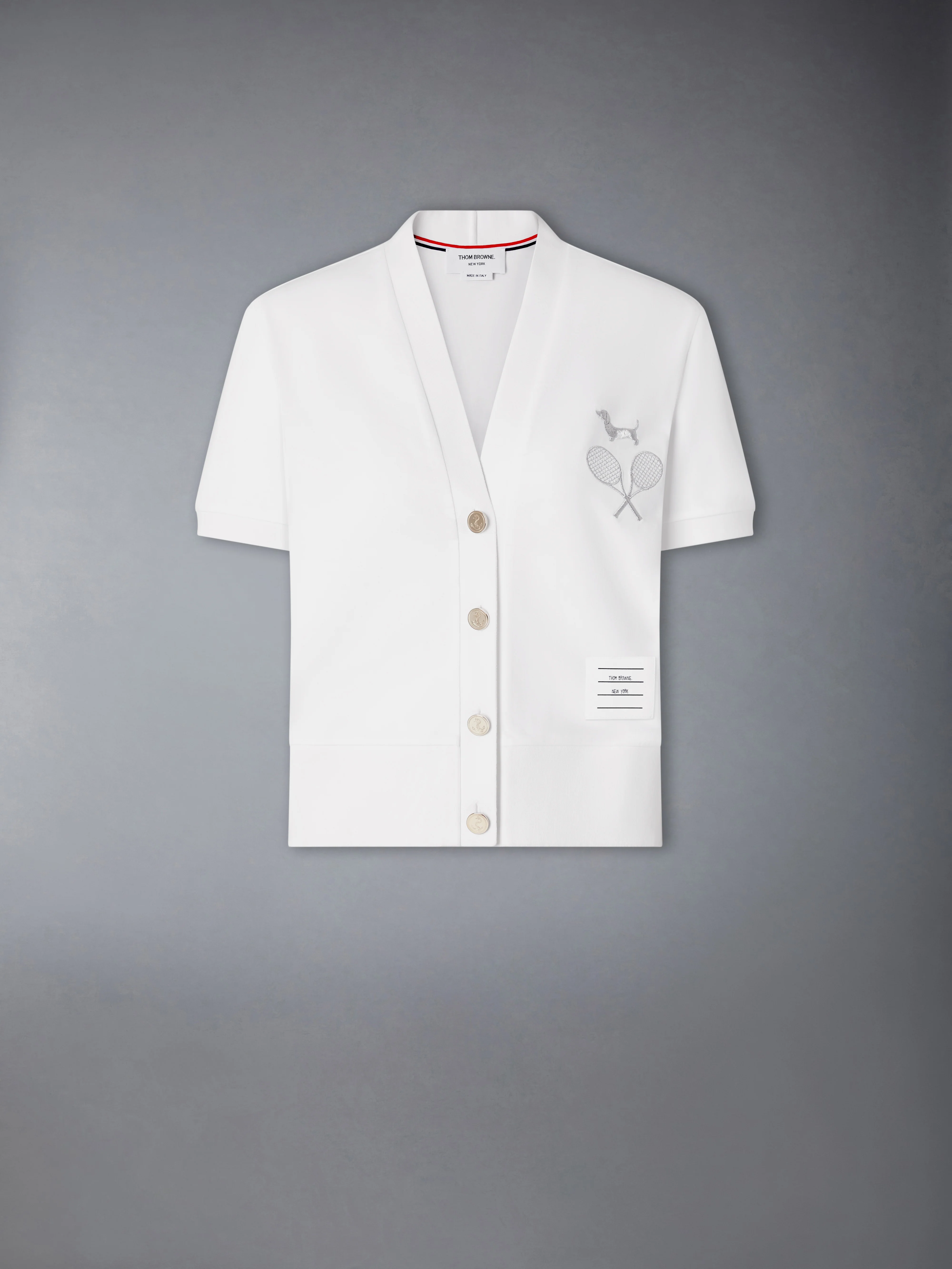 JERSEY EMBROIDERY CARDIGAN - Image 6