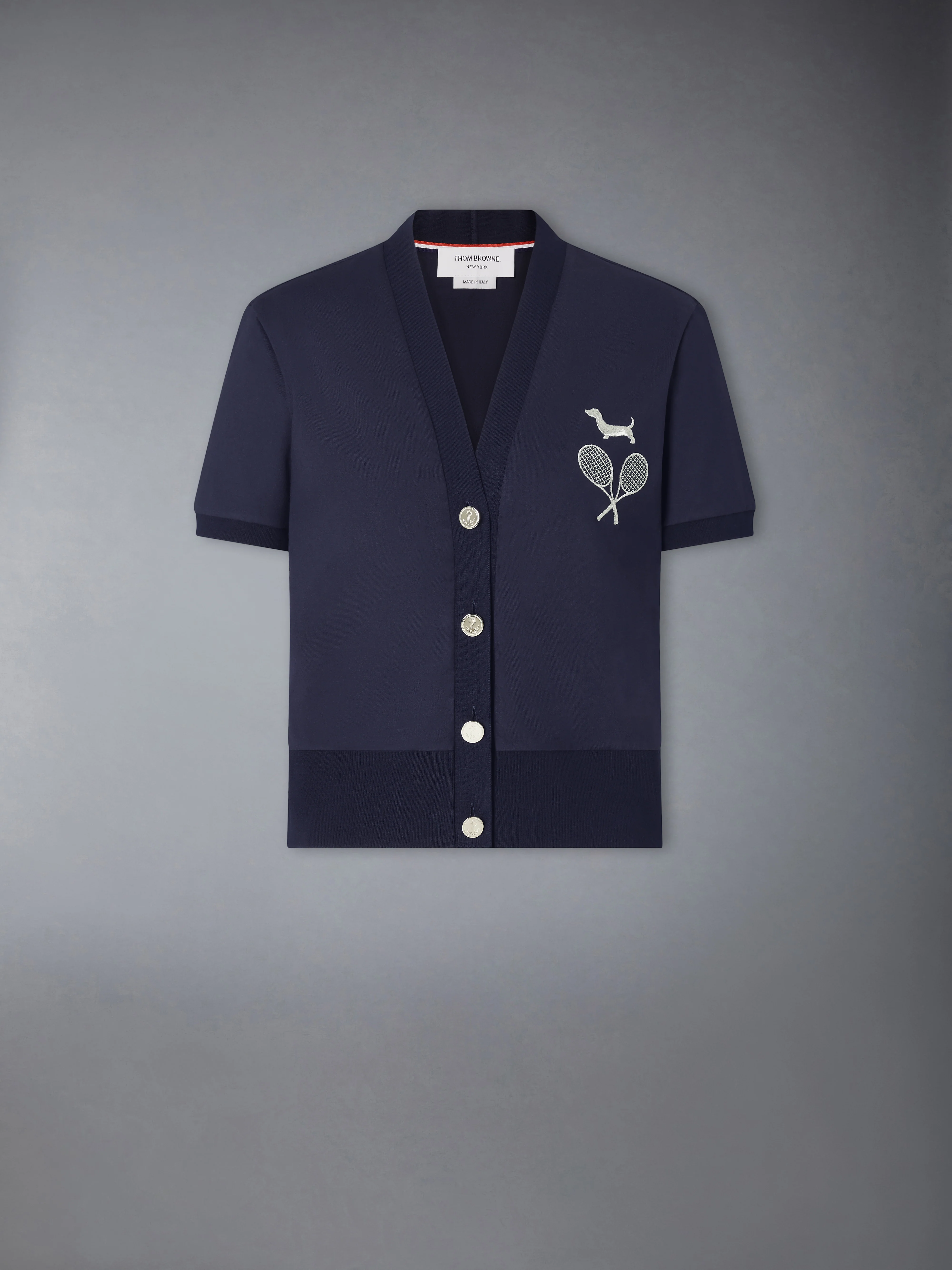 JERSEY EMBROIDERY CARDIGAN - Image 6