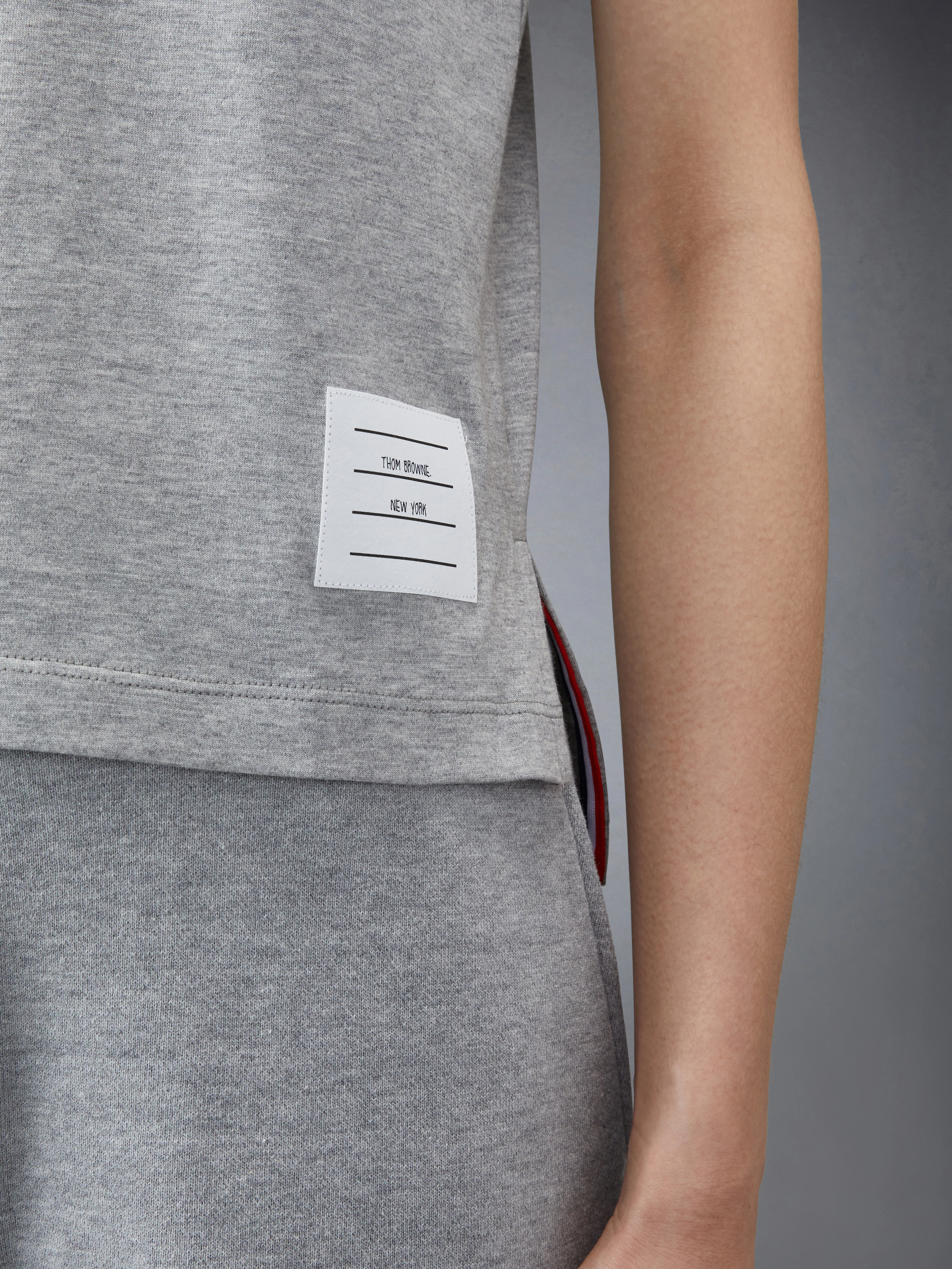 JERSEY RELAXED SIDE SLIT TEE - Image 5