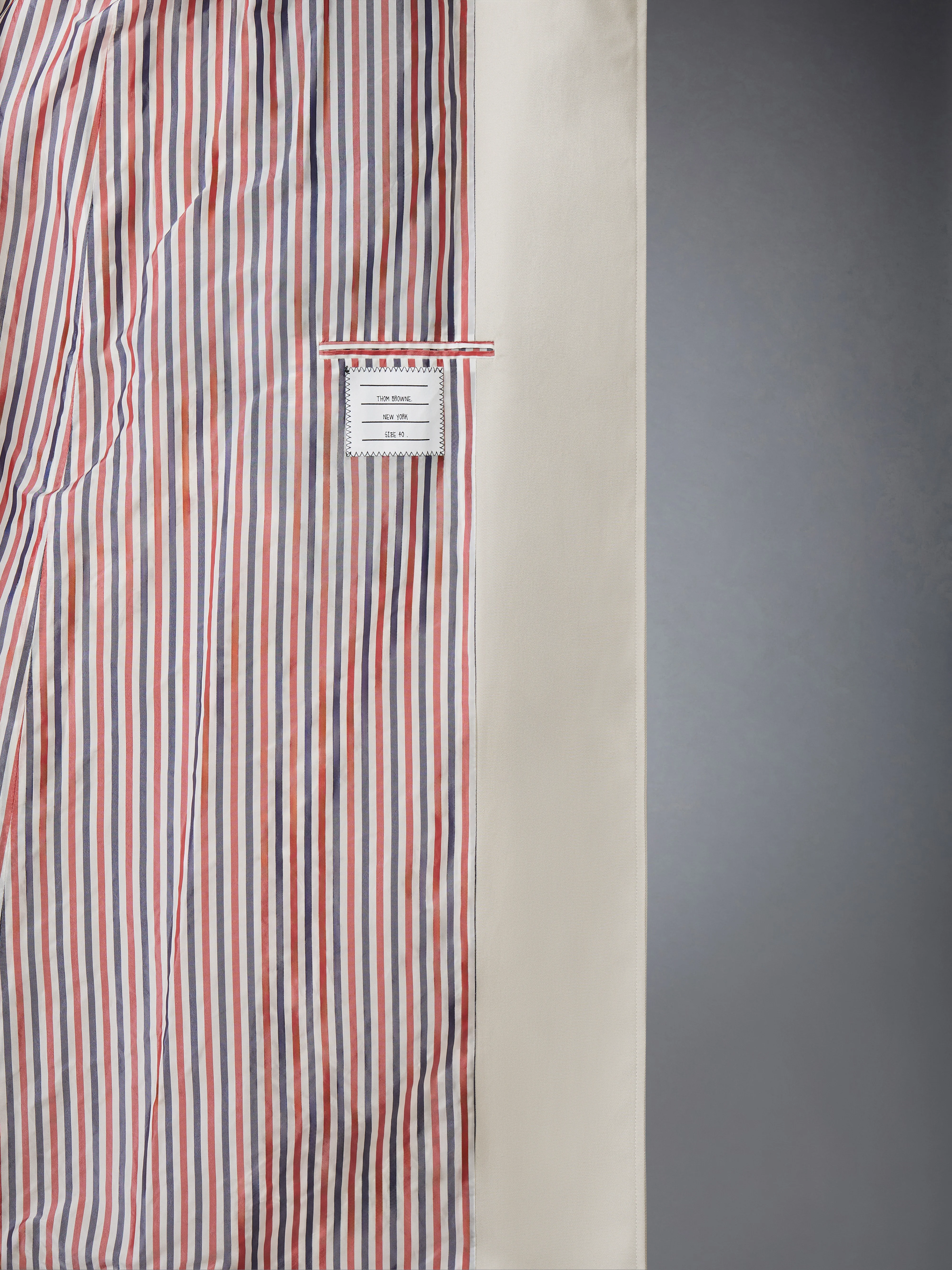 WATERPROOF COTTON TWILL RAGLAN TRENCH OVERCOAT - Image 5