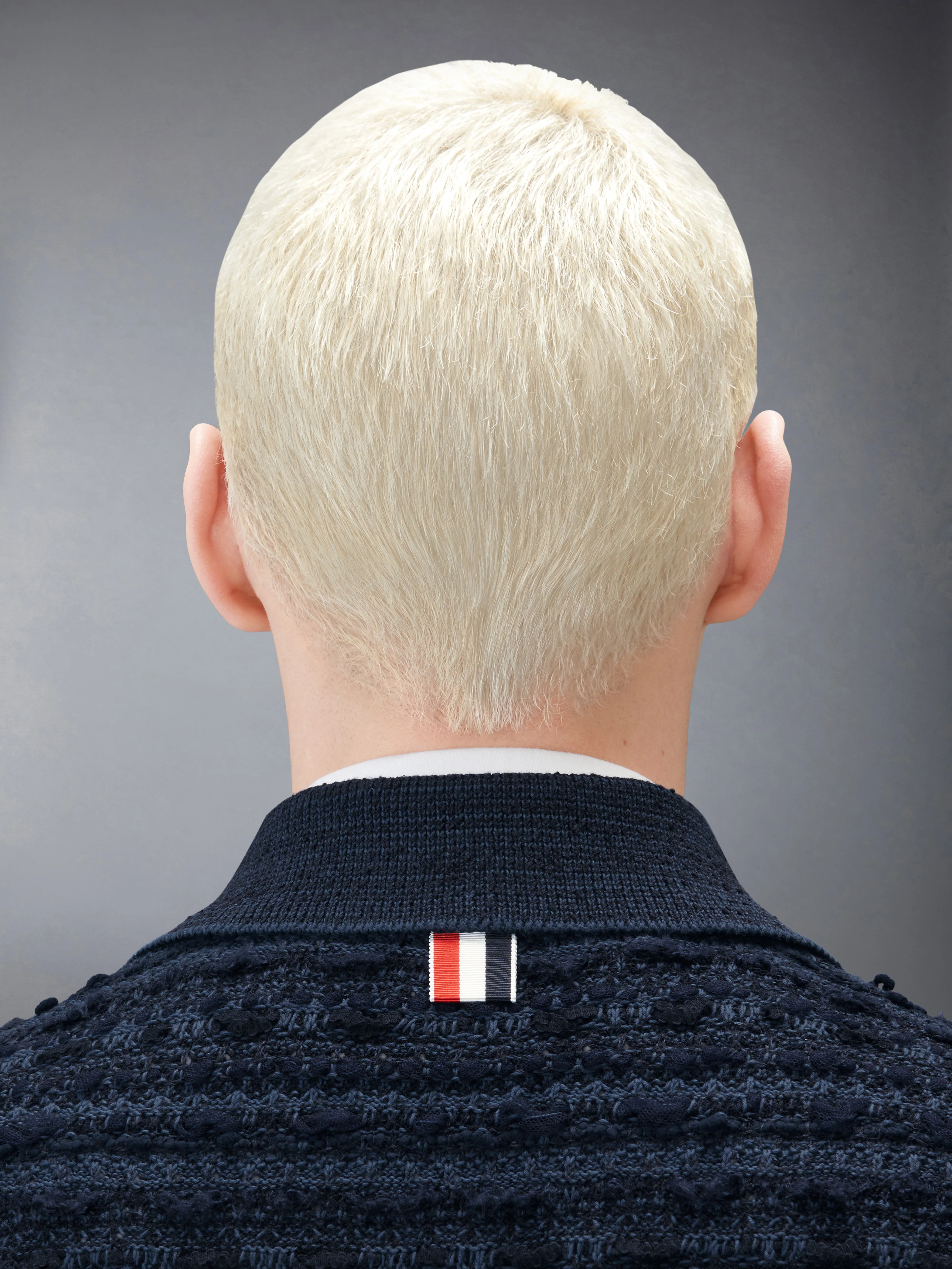 KNIT TWEED 4-BAR UTILITY JACKET - Image 4