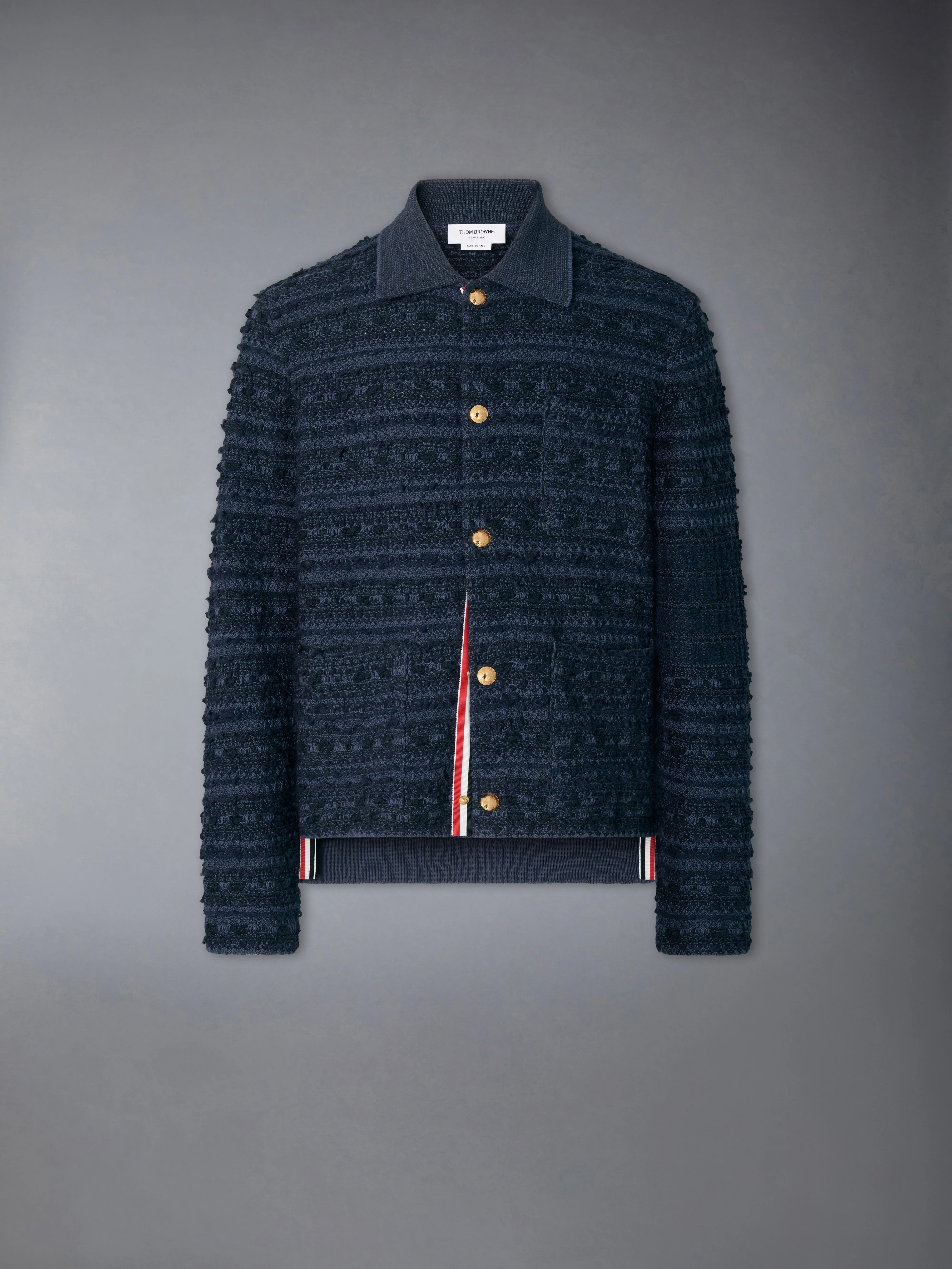 KNIT TWEED 4-BAR UTILITY JACKET - Image 6
