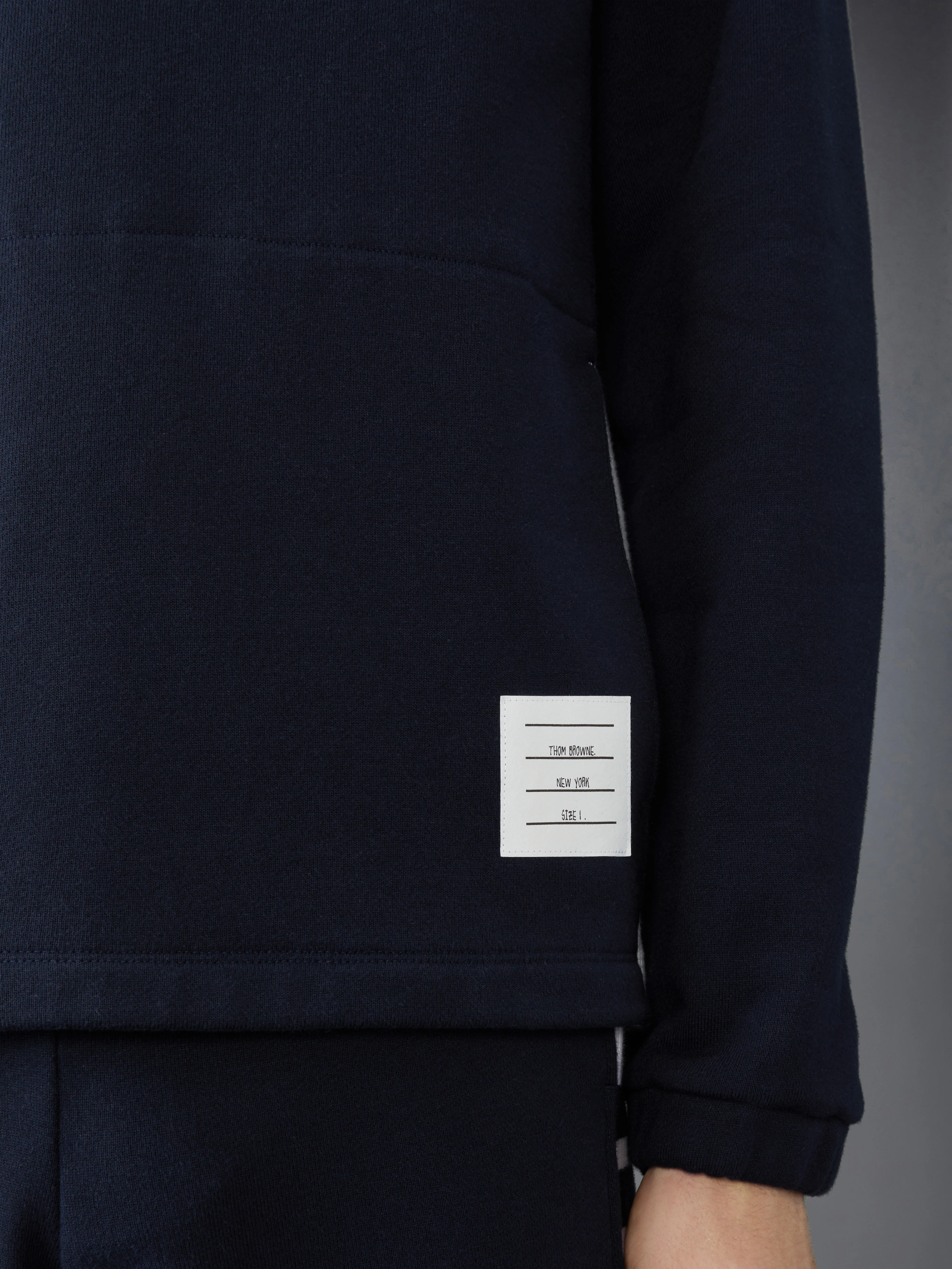 LOOPBACK JERSEY 4-BAR HALF ZIP PULLOVER - Image 4