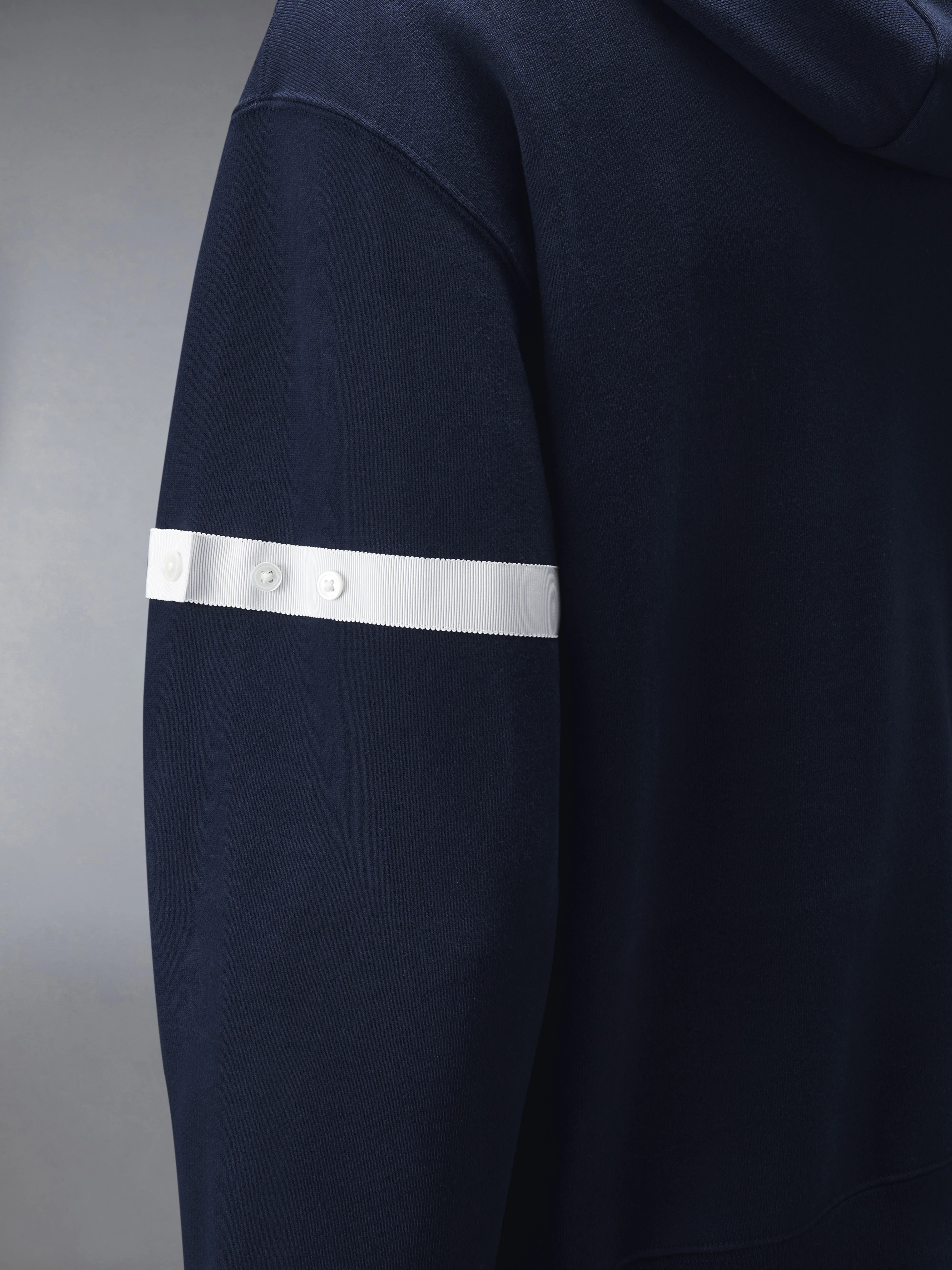 LOOPBACK JERSEY ARMBAND OVERSIZED HOODIE - Image 6