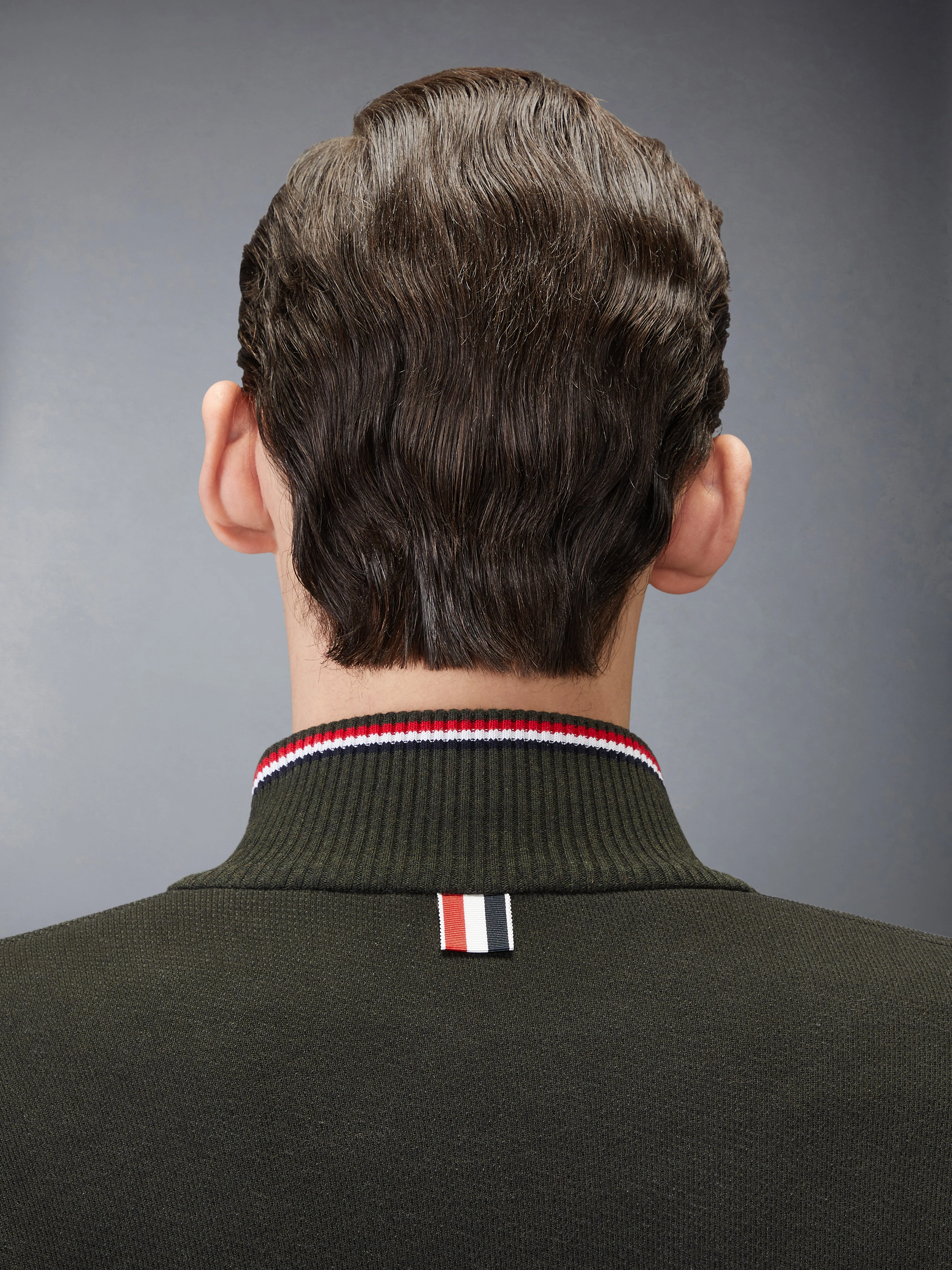 LOOPBACK OVERSIZED RWB STRIPE JACKET - Image 5