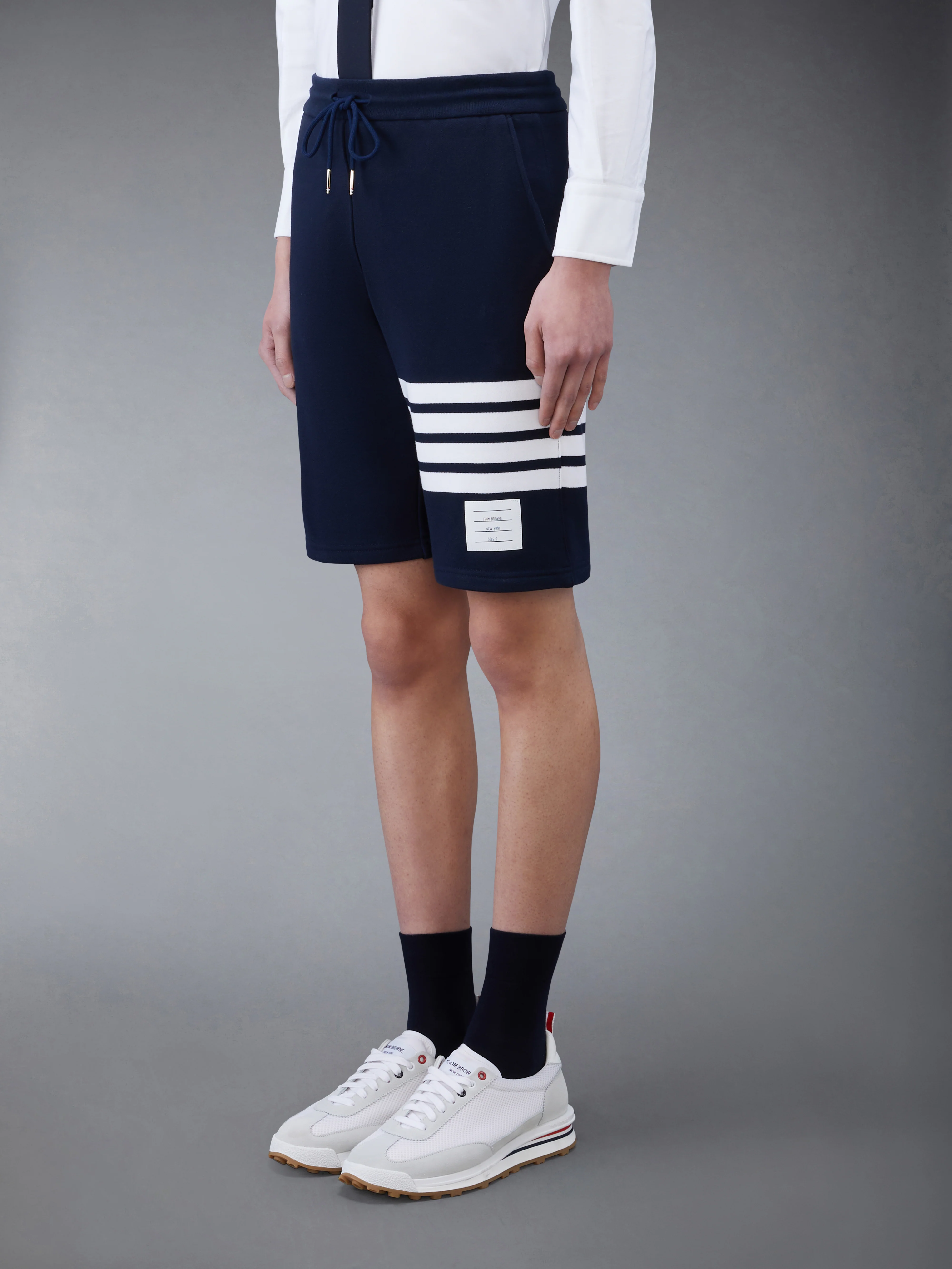 LOOPBACK TONAL 4-BAR SWEATSHORTS - Image 2