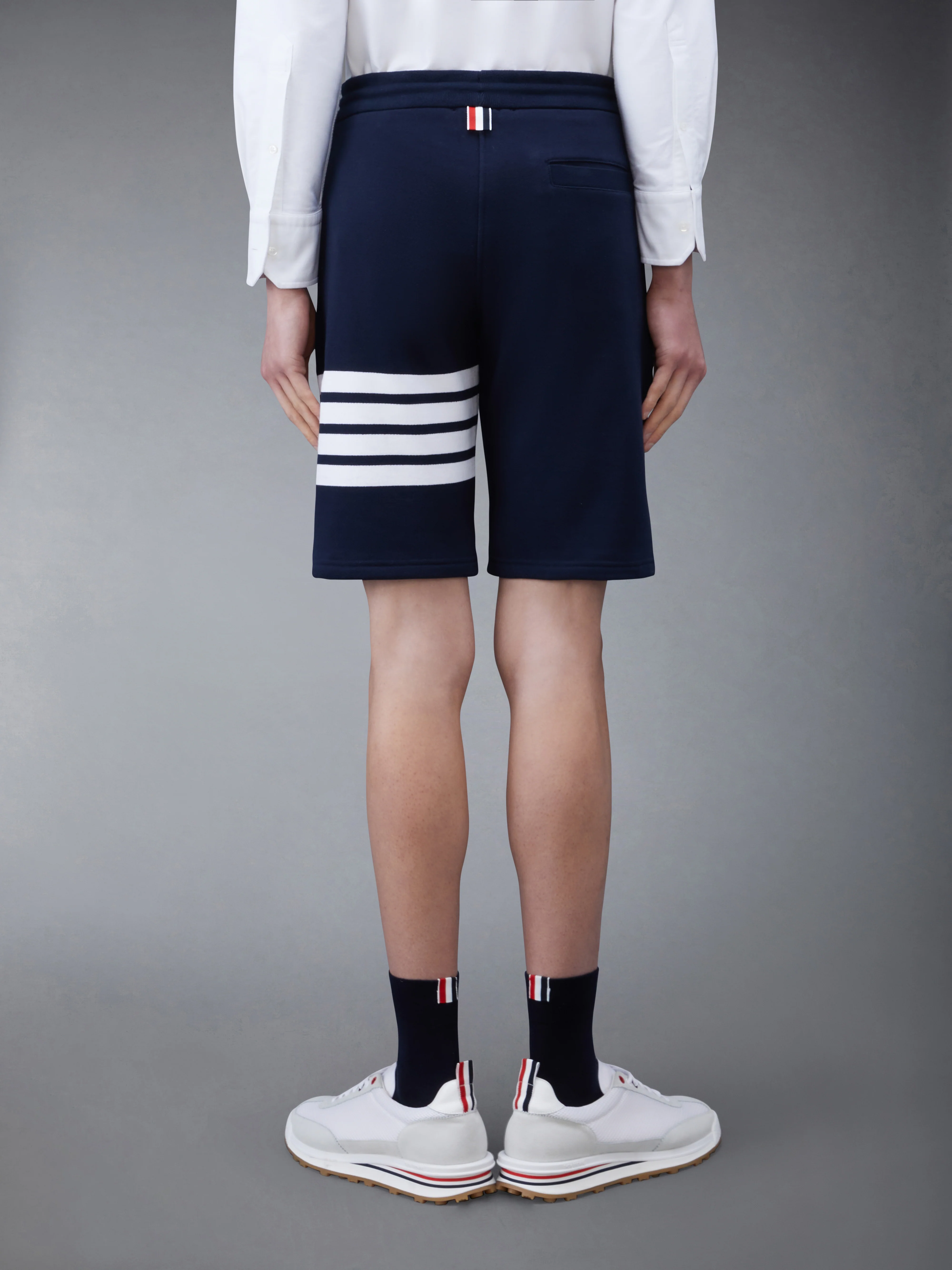 LOOPBACK TONAL 4-BAR SWEATSHORTS - Image 3