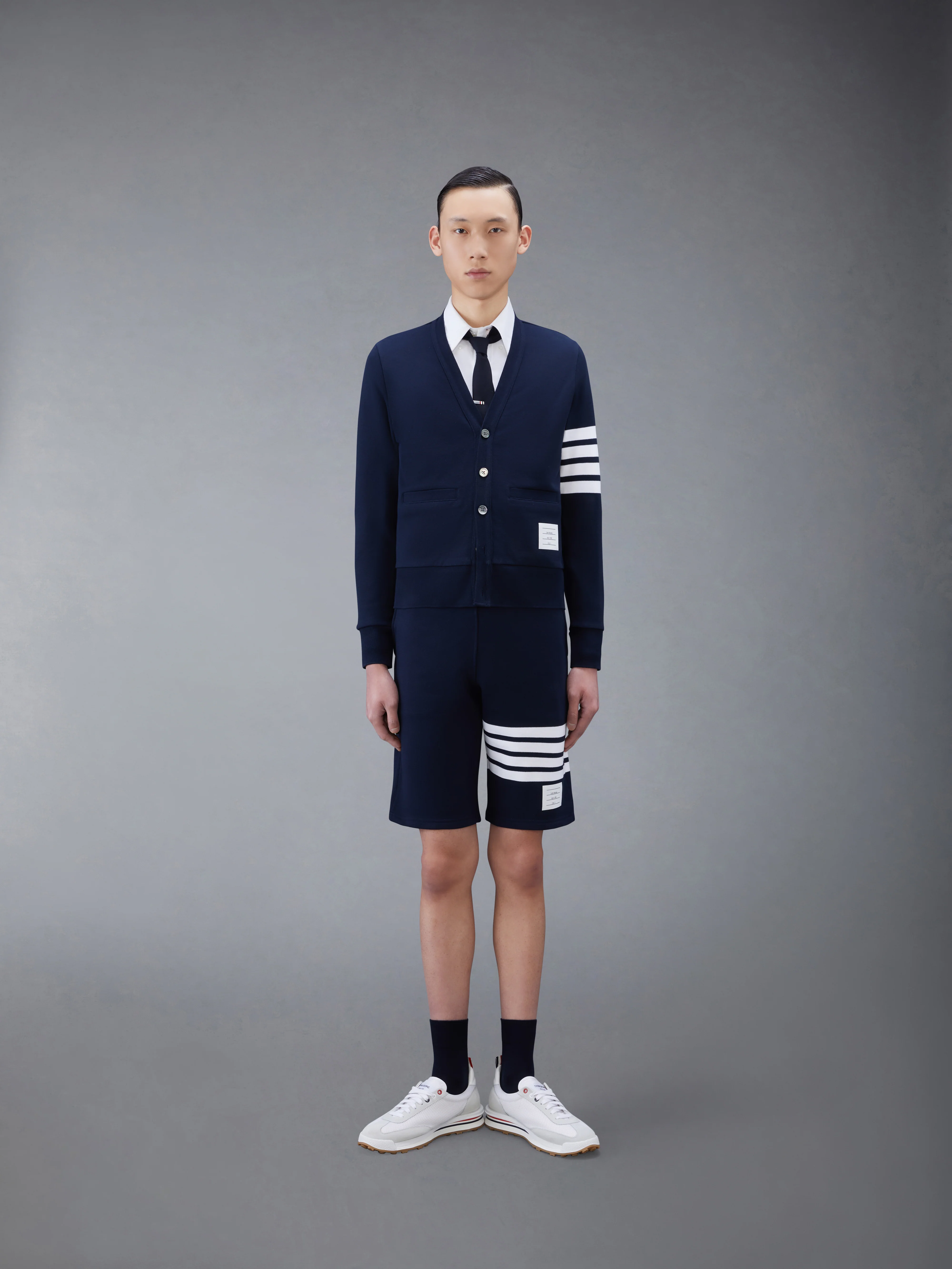 LOOPBACK TONAL 4-BAR SWEATSHORTS - Image 4
