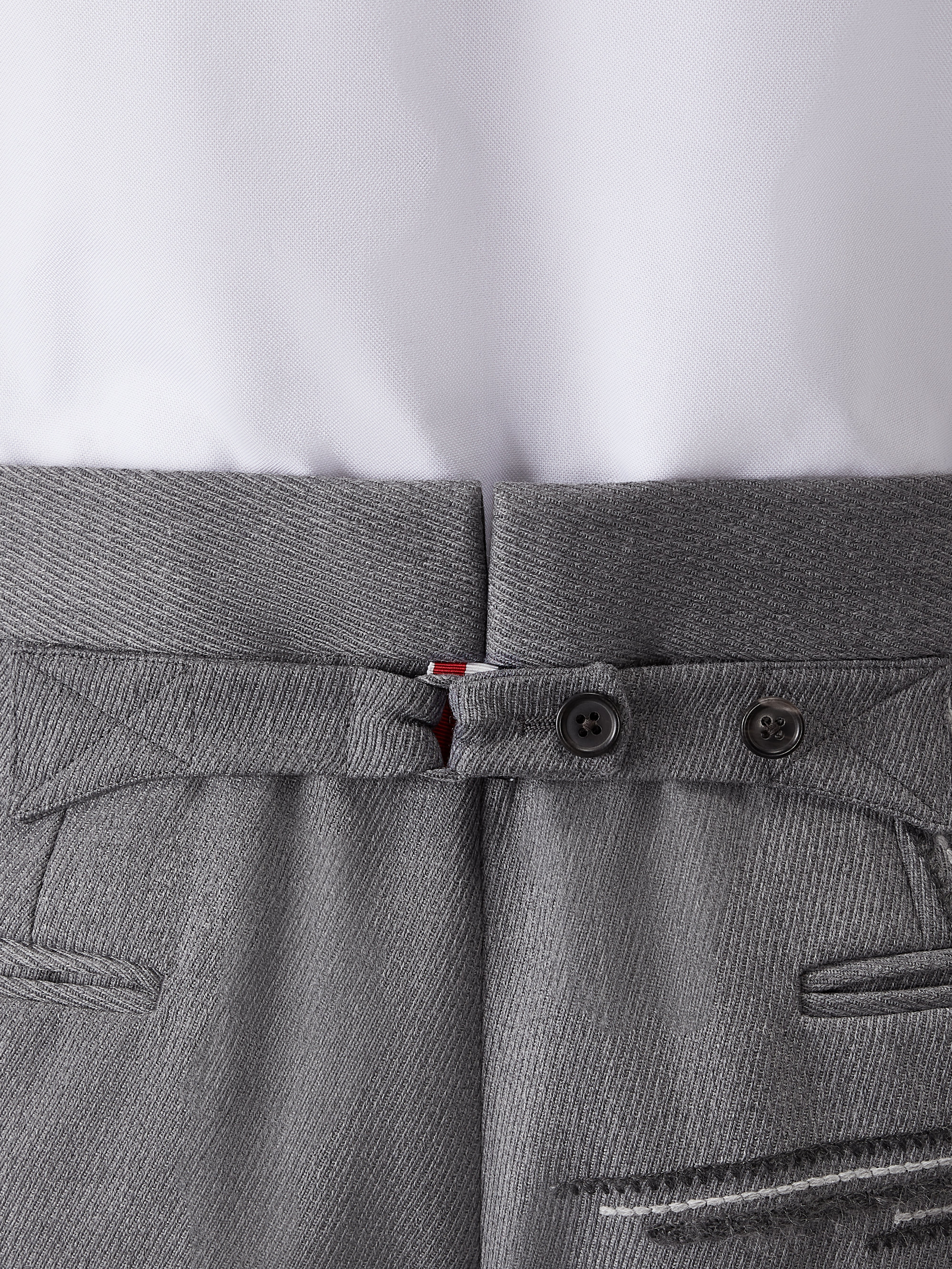 LOW RISE WOOL SCHOOL UNIFORM TROUSER - Image 3