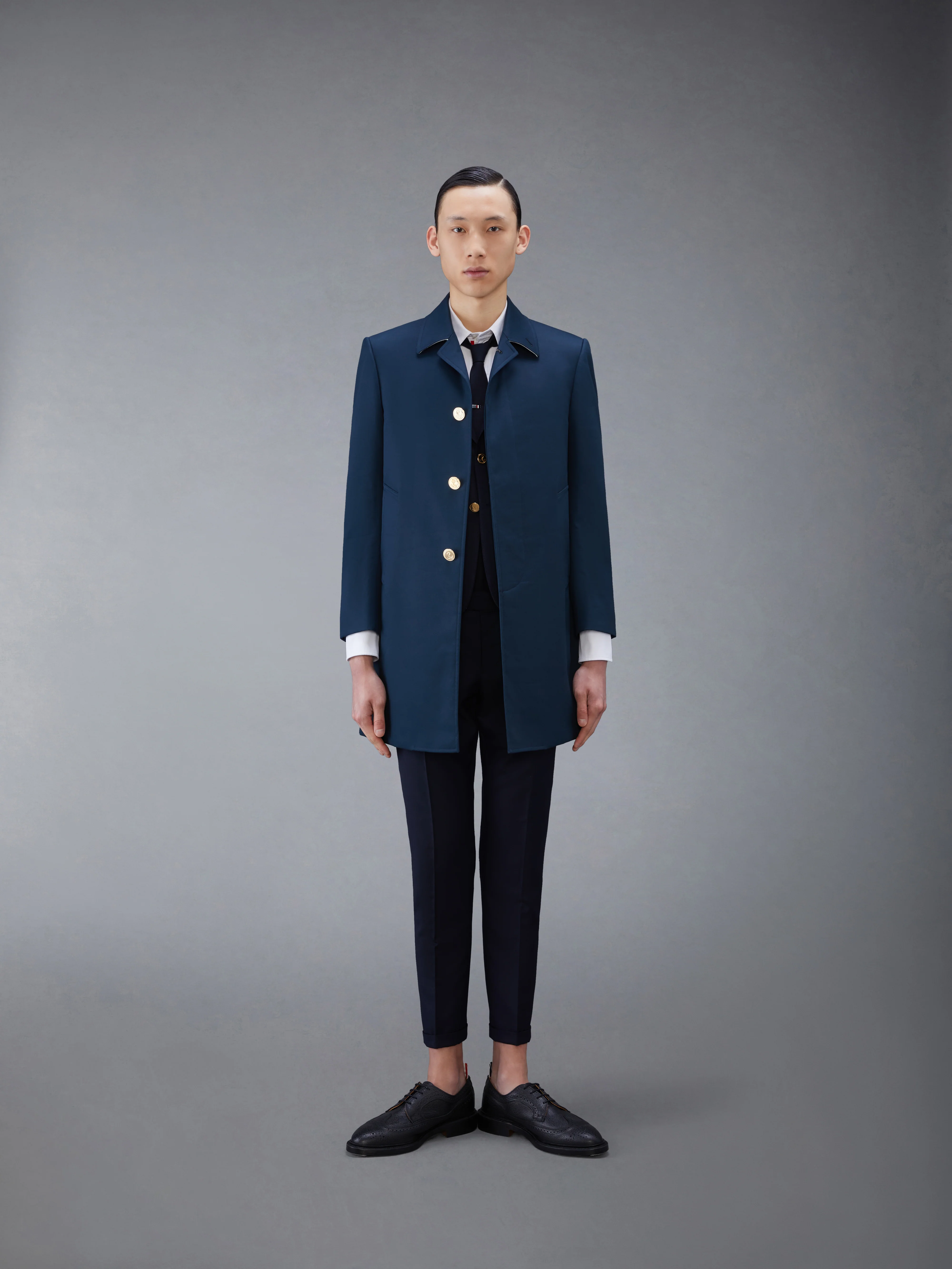 MACKINTOSH BAL COLLAR OVERCOAT - Image 3