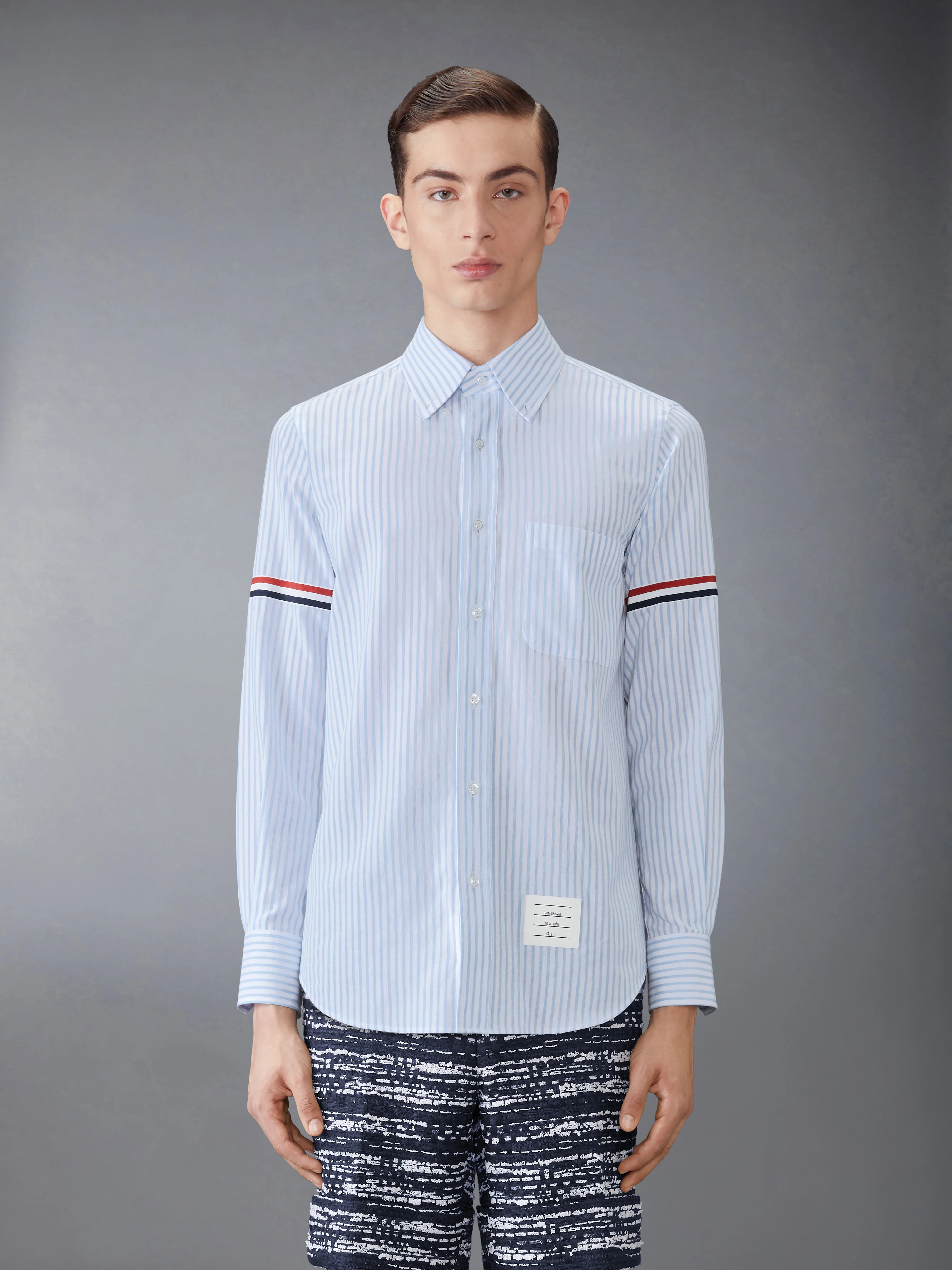 MADRAS COTTON ARMBAND SHIRT - Image 2