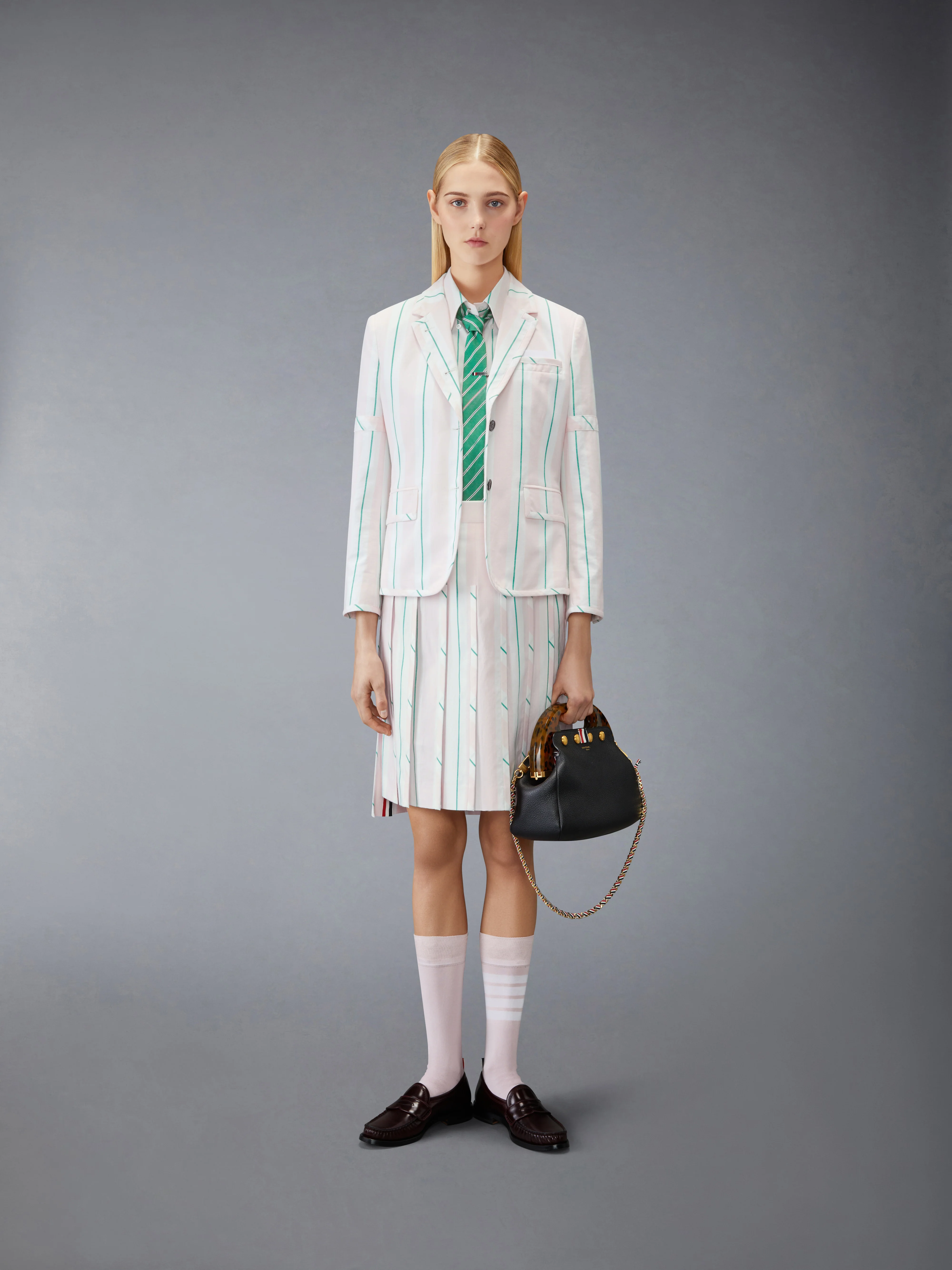 MADRAS COTTON REPP STRIPE RELAXED SPORTCOAT - Image 3