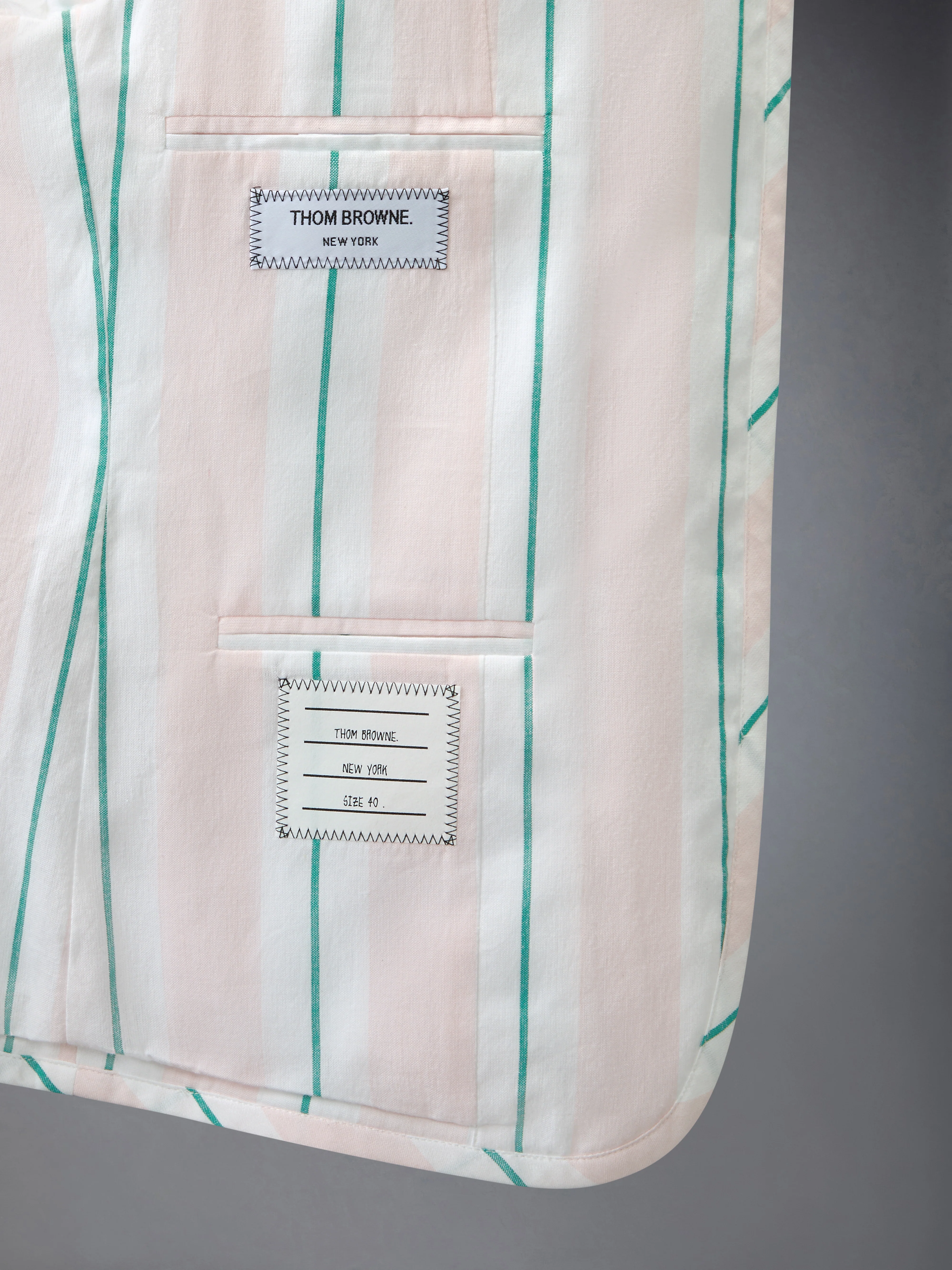 MADRAS COTTON REPP STRIPE RELAXED SPORTCOAT - Image 5
