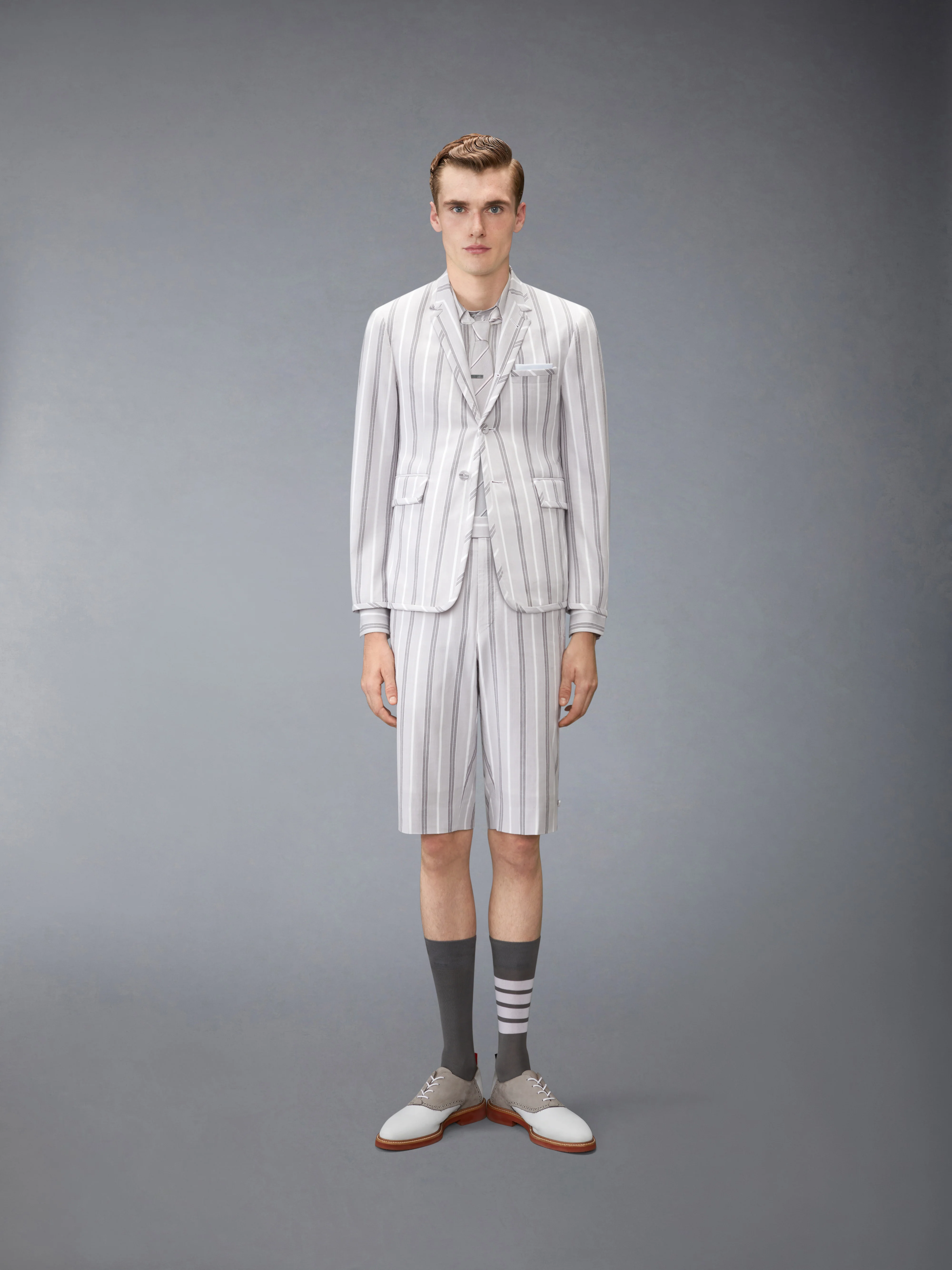 MADRAS COTTON REPP STRIPE SPORTCOAT - Image 3