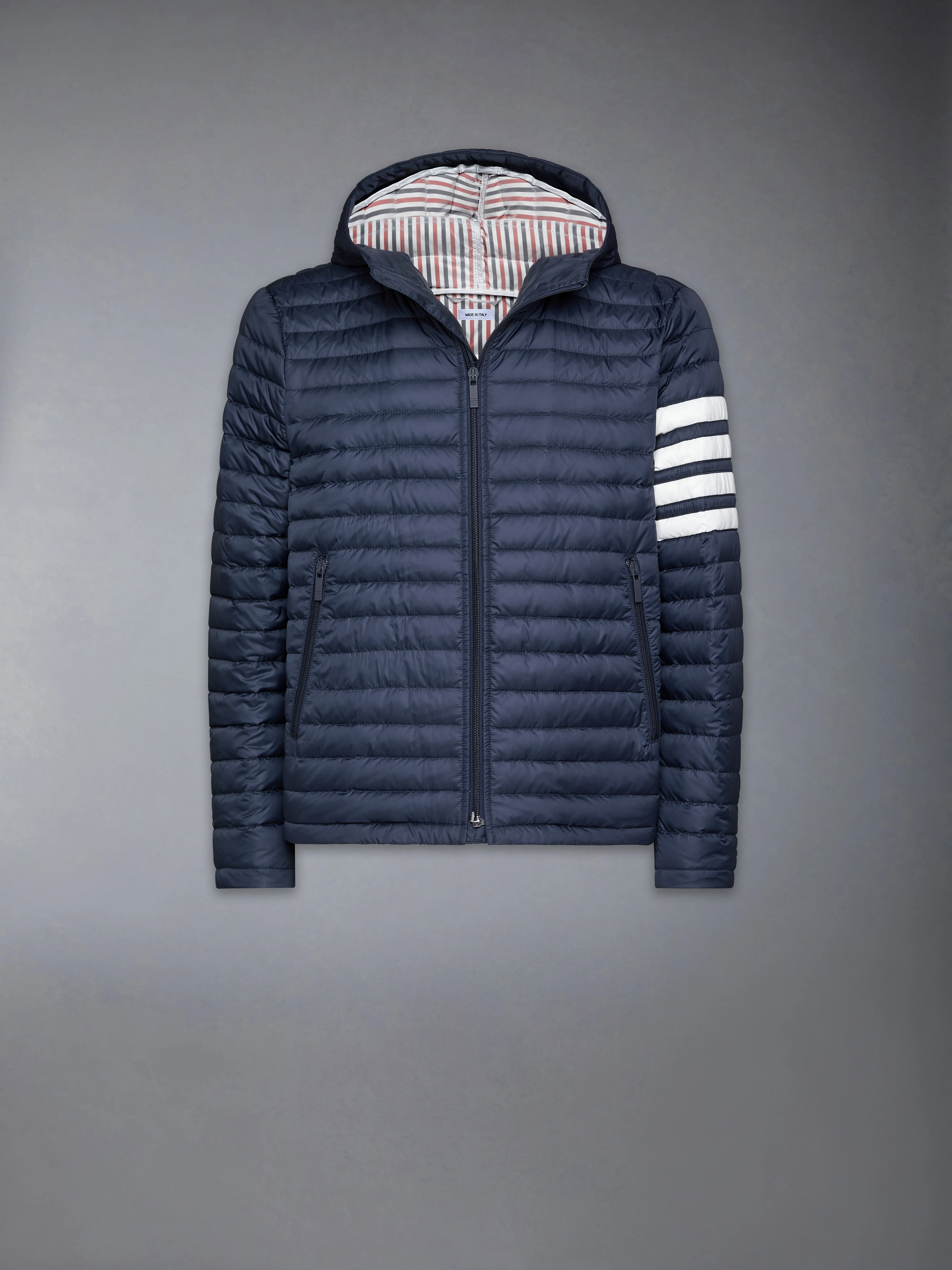 MATTE NYLON  4-BAR DOWN FILLED QUILTED JACKET - Image 8