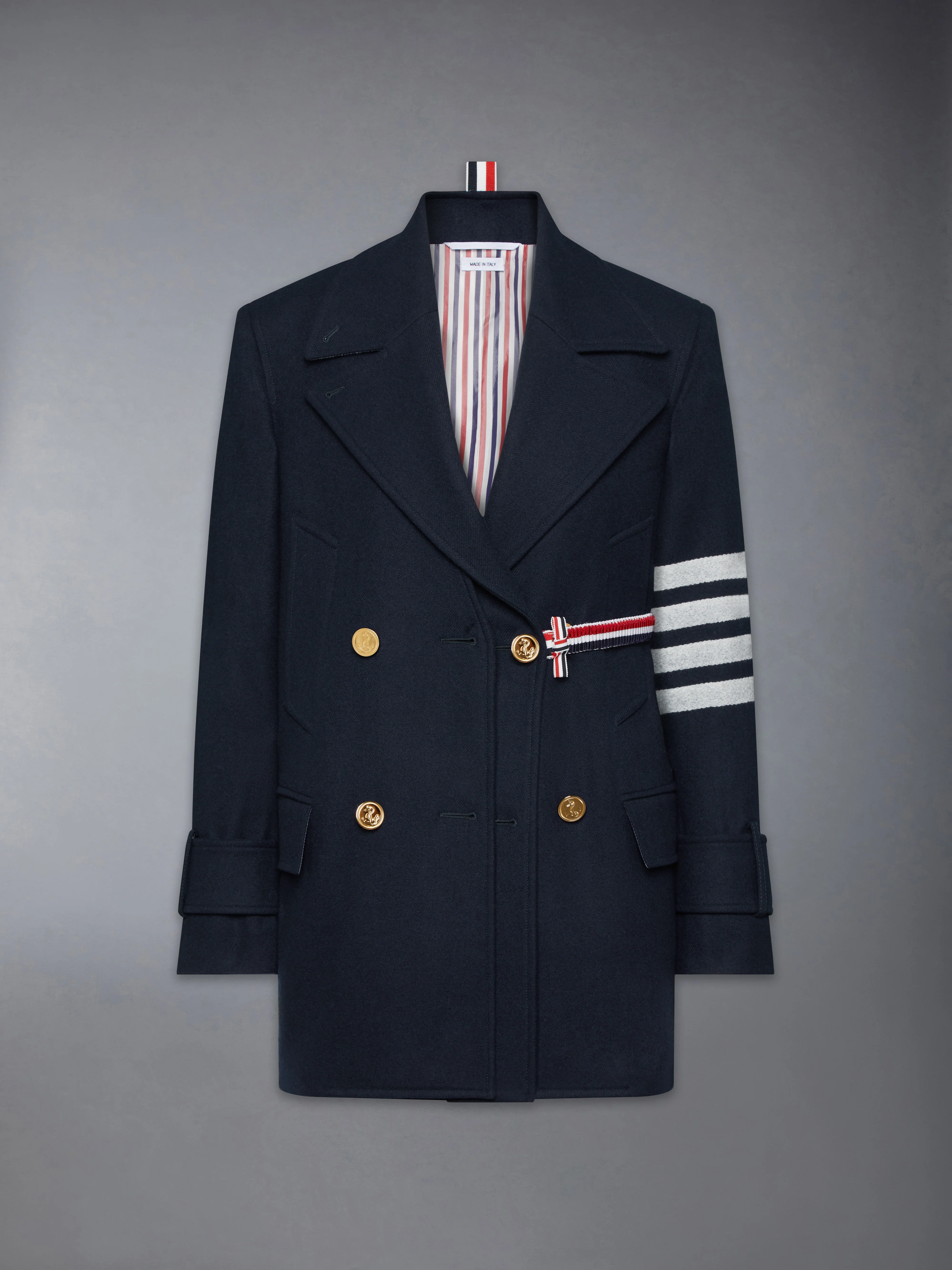MELTON 4-BAR PEACOAT - Image 10
