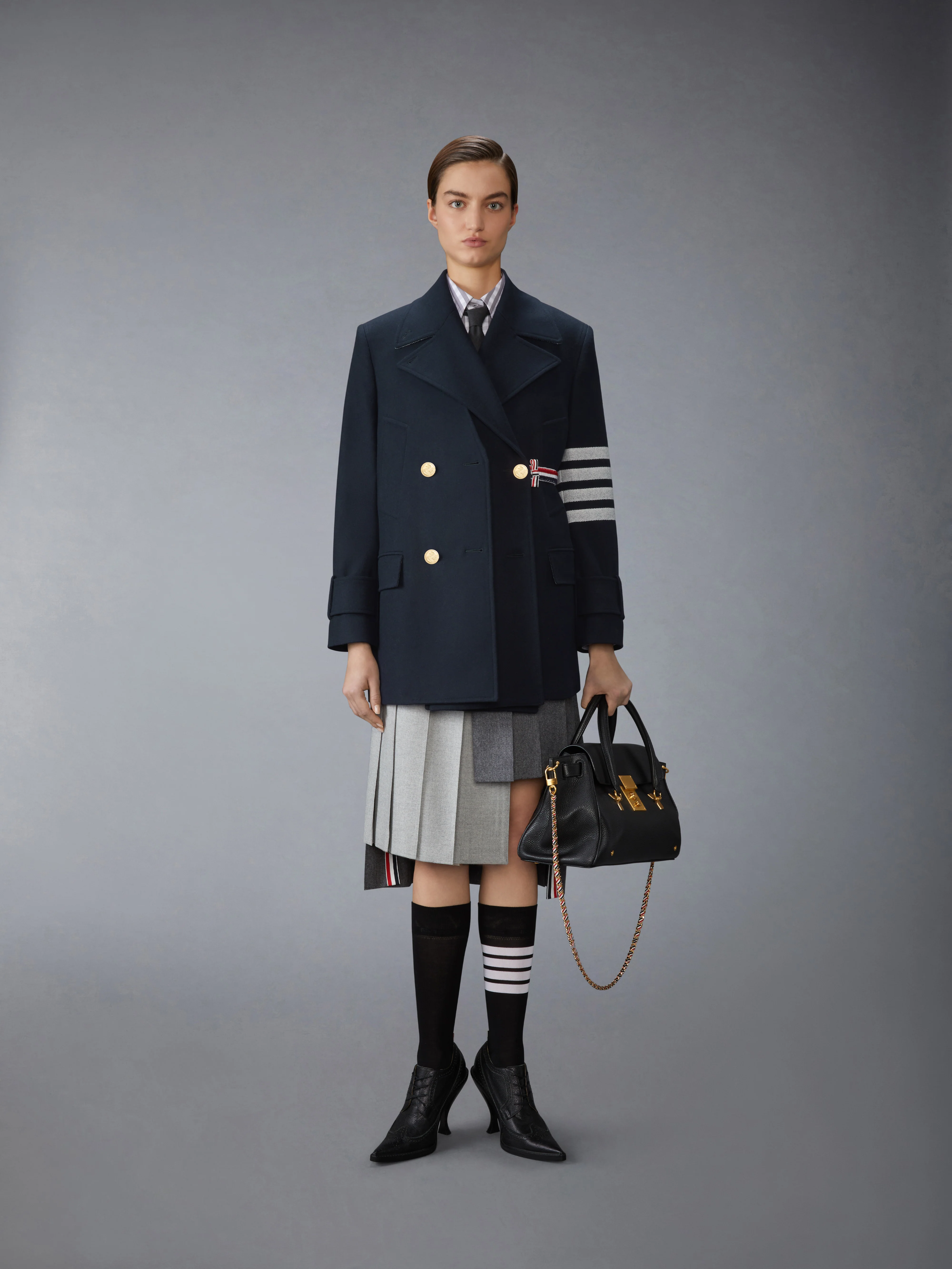 MELTON 4-BAR PEACOAT - Image 7
