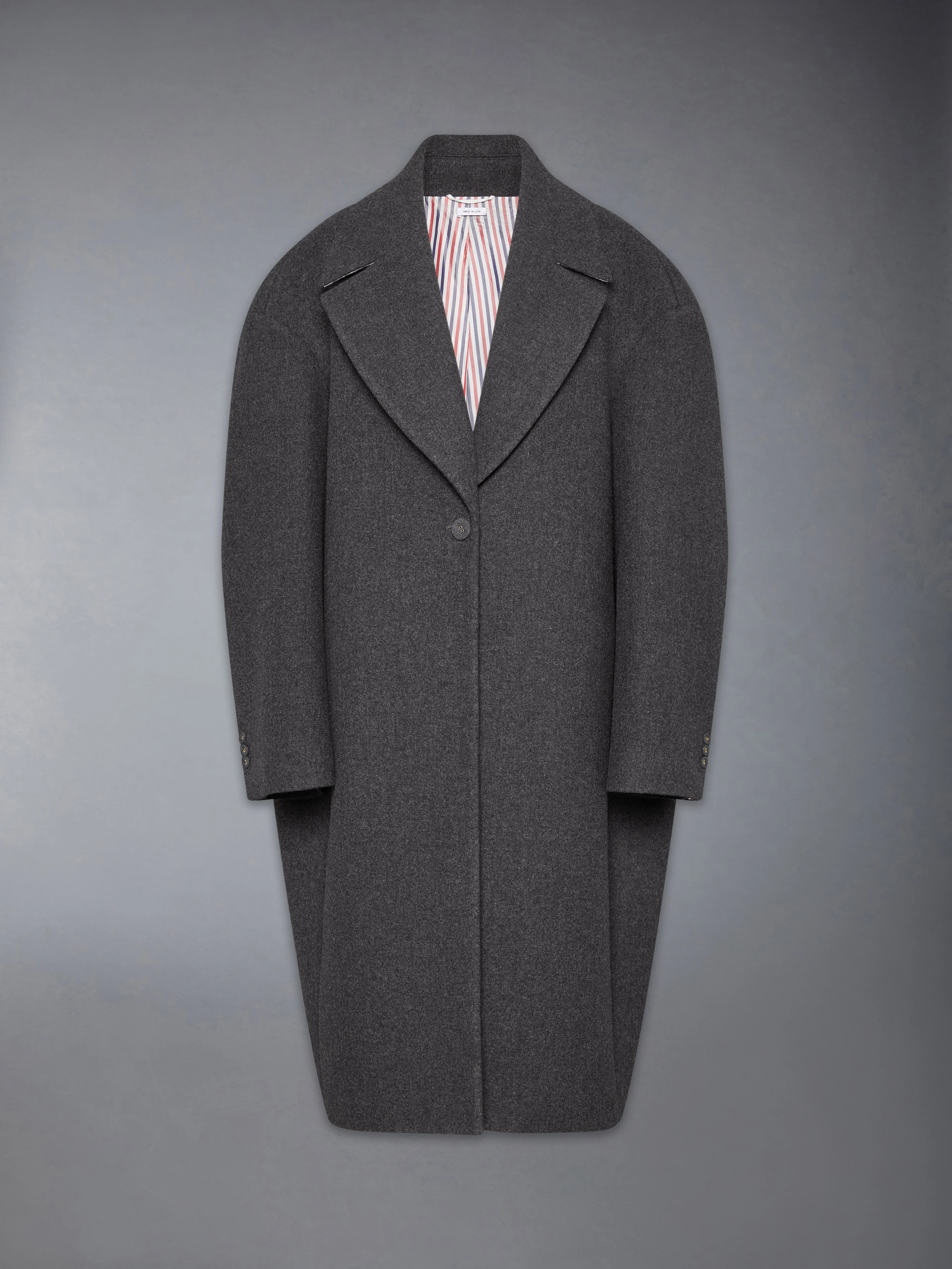 MELTON COCOON COAT - Image 12