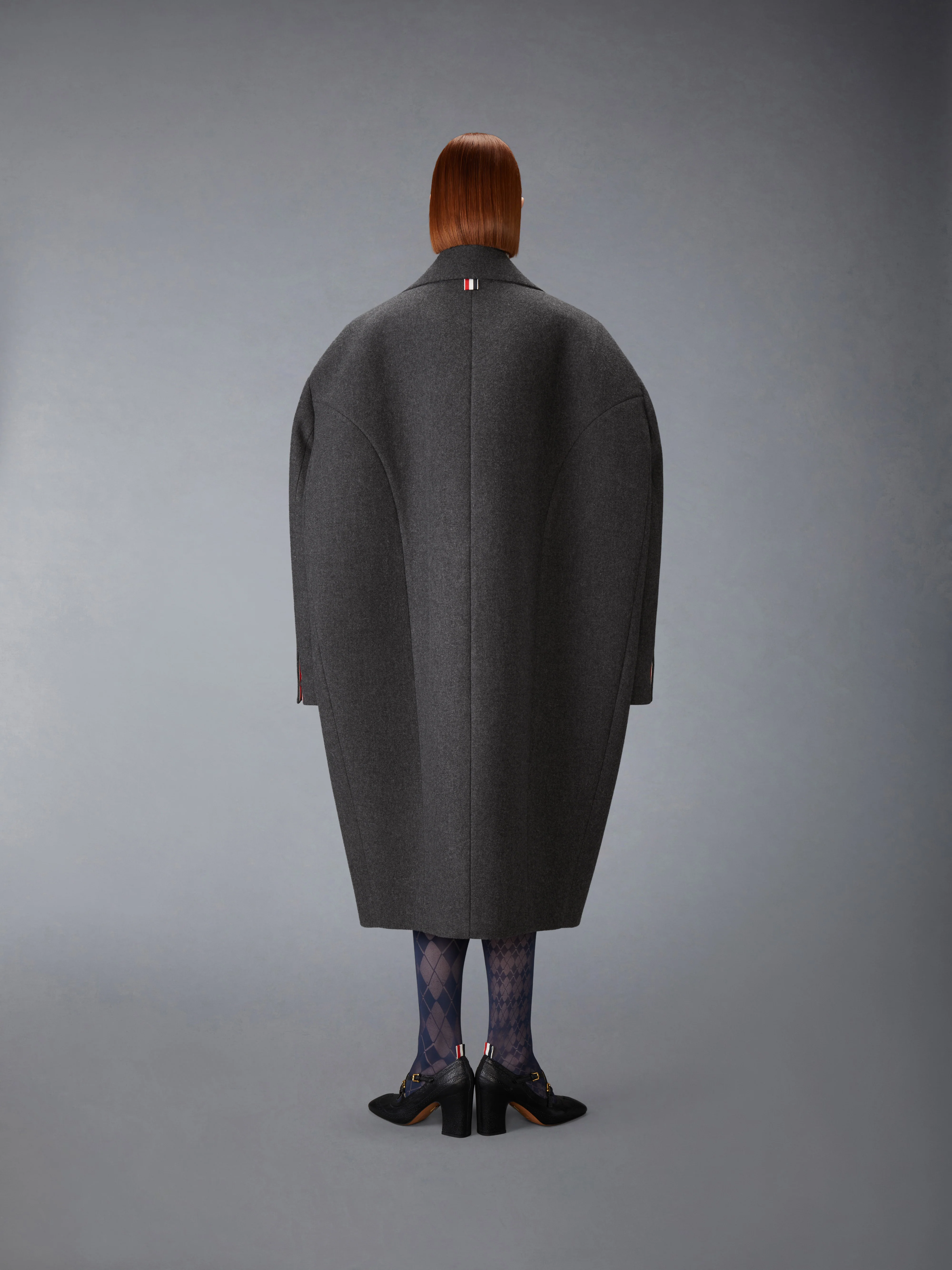MELTON COCOON COAT - Image 5