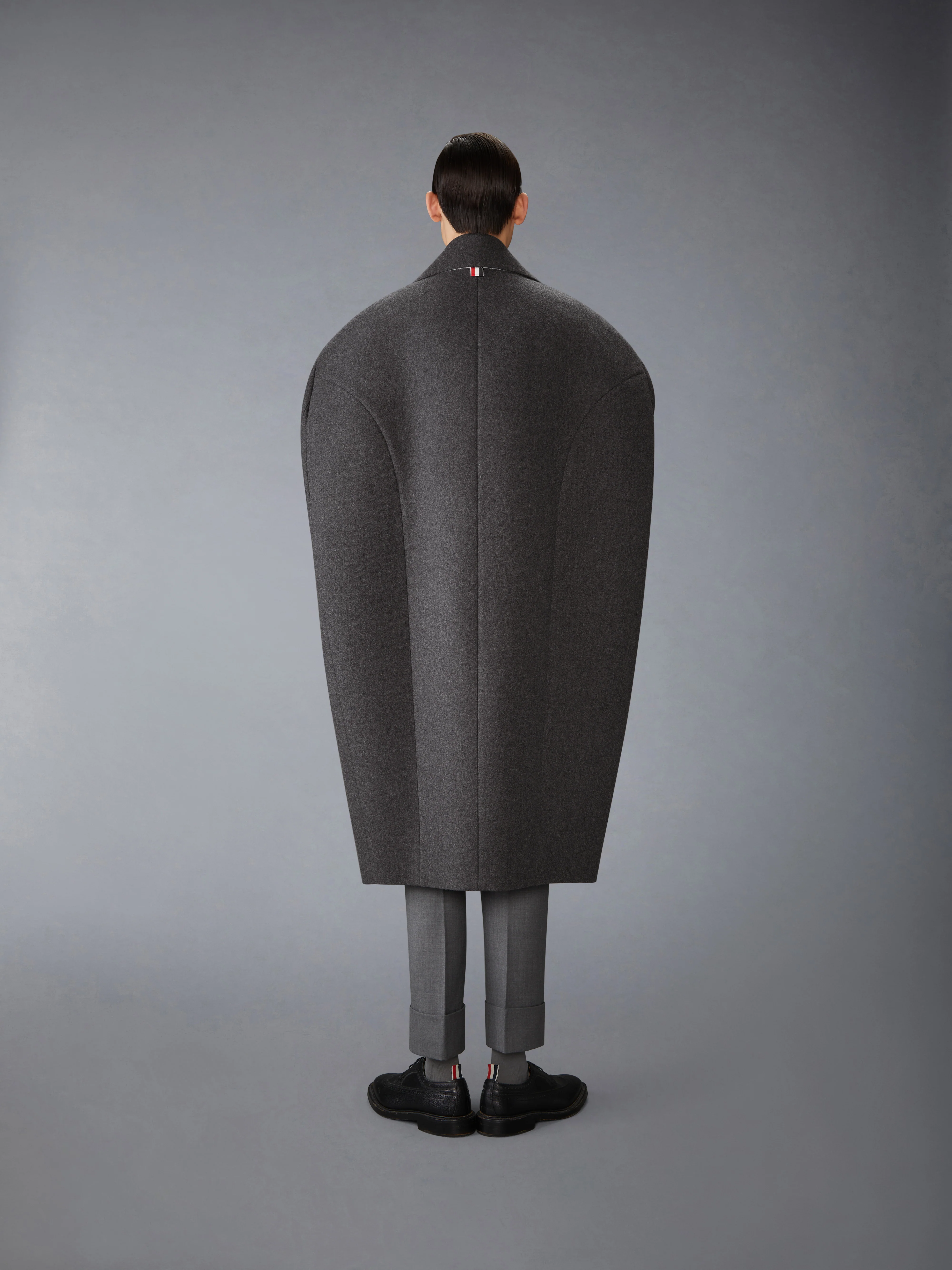 MELTON COCOON COAT - Image 6