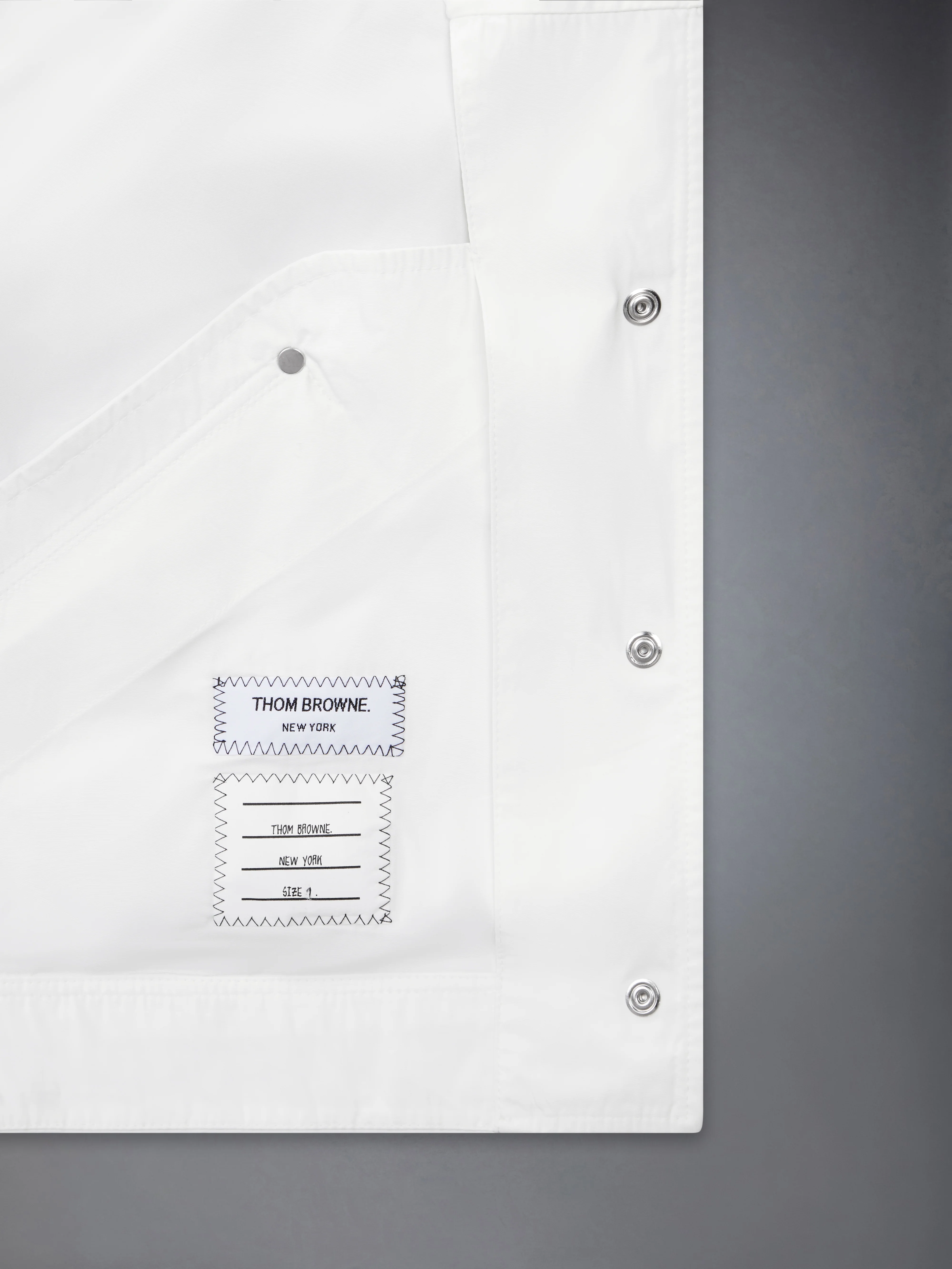 MEMORY TECH 4-BAR CROPPED ANORAK JACKET - Image 4