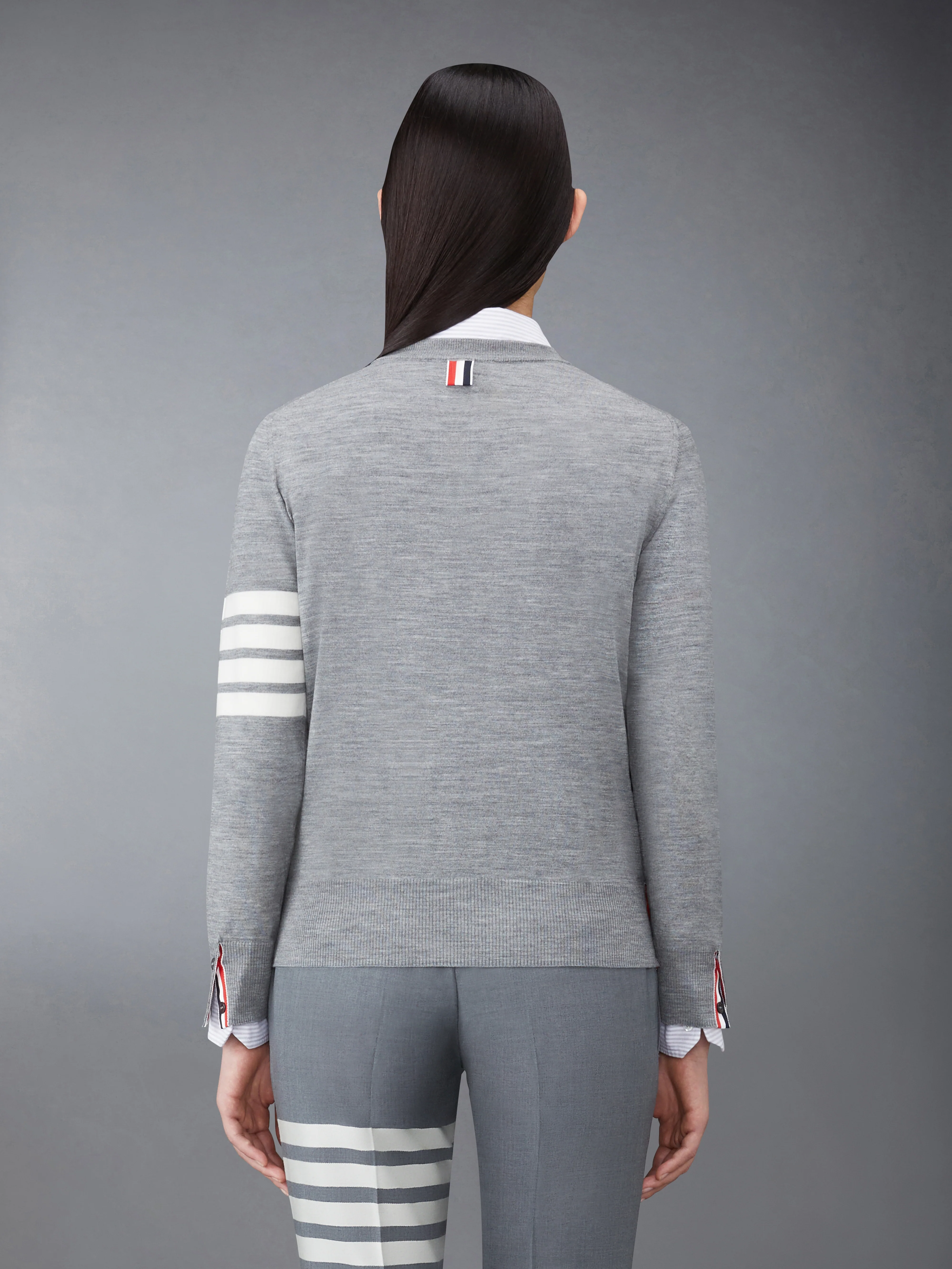 MERINO WOOL 4-BAR RELAXED FIT PULLOVER - Image 2