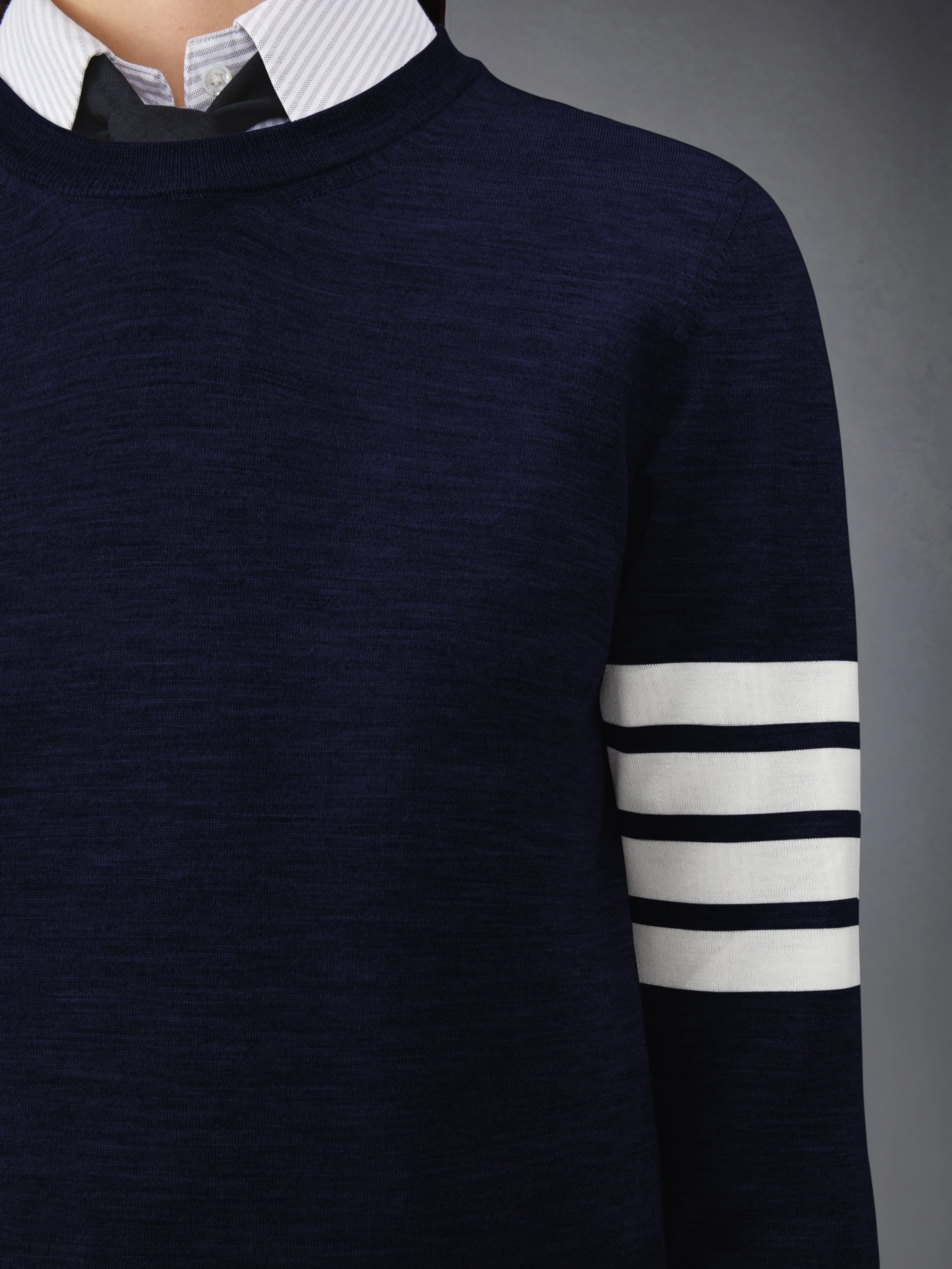 MERINO WOOL 4-BAR RELAXED FIT PULLOVER - Image 6