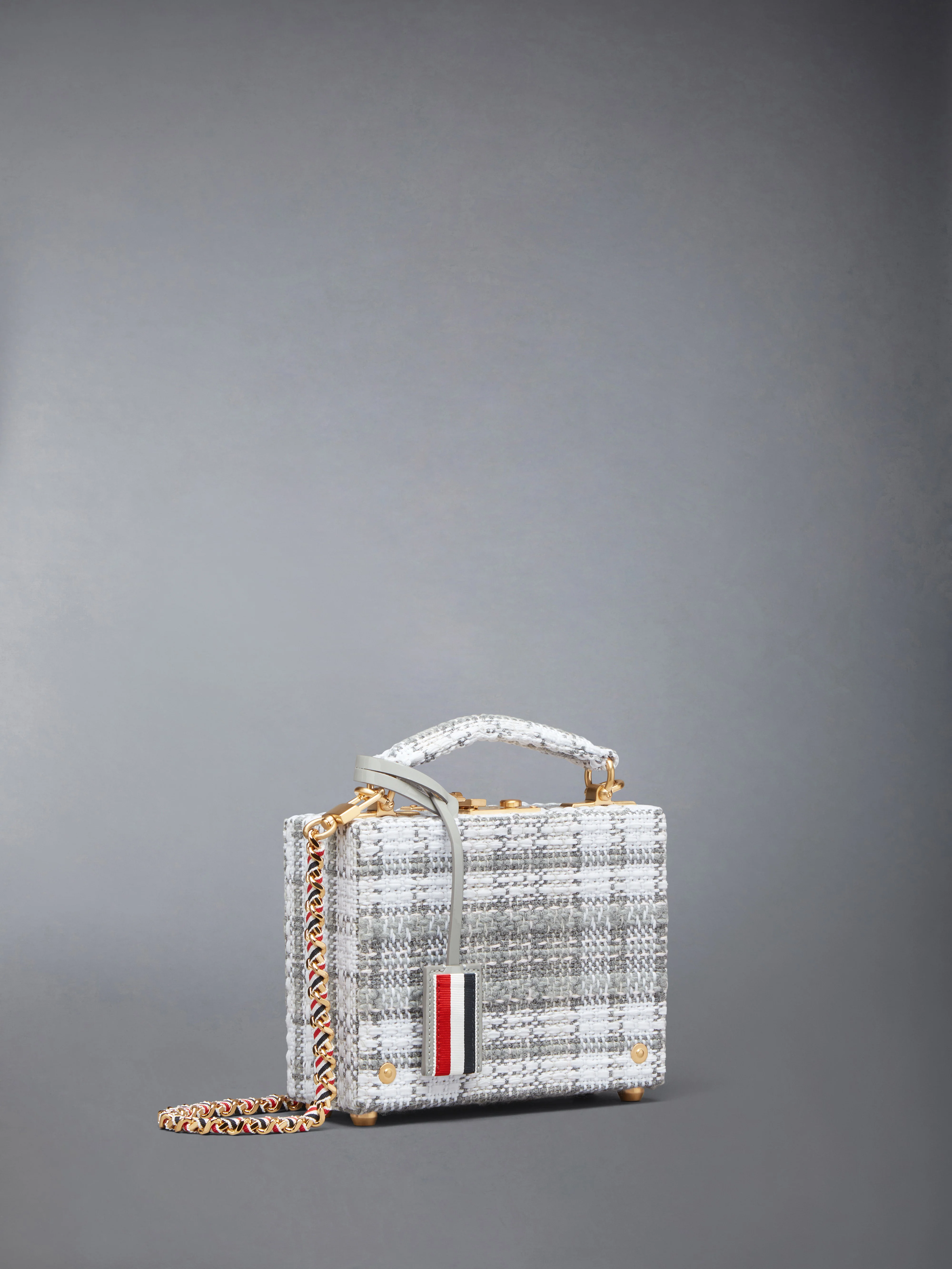 MICRO ATTACHE CASE IN TARTAN TWEED - Image 2