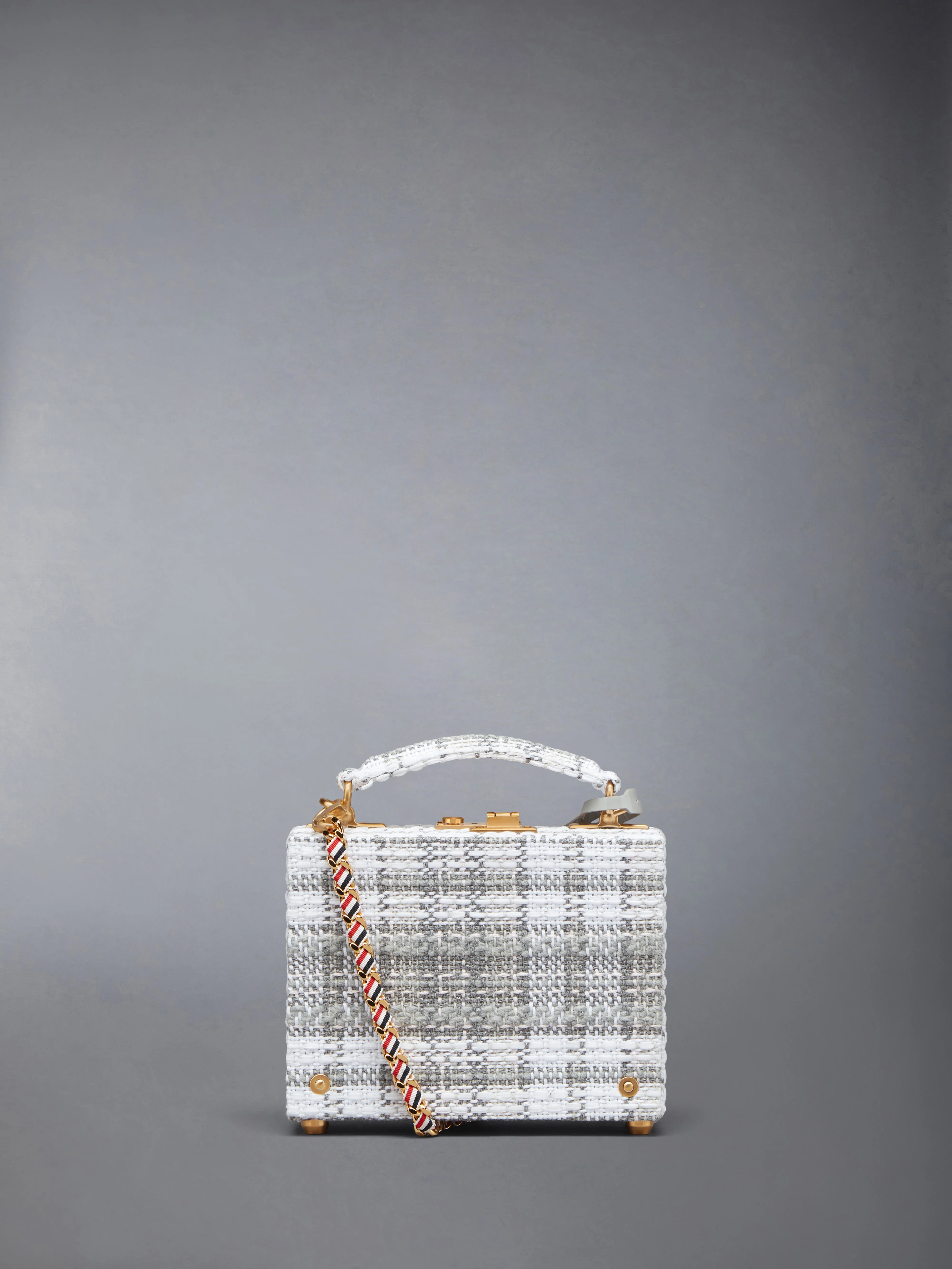 MICRO ATTACHE CASE IN TARTAN TWEED - Image 3