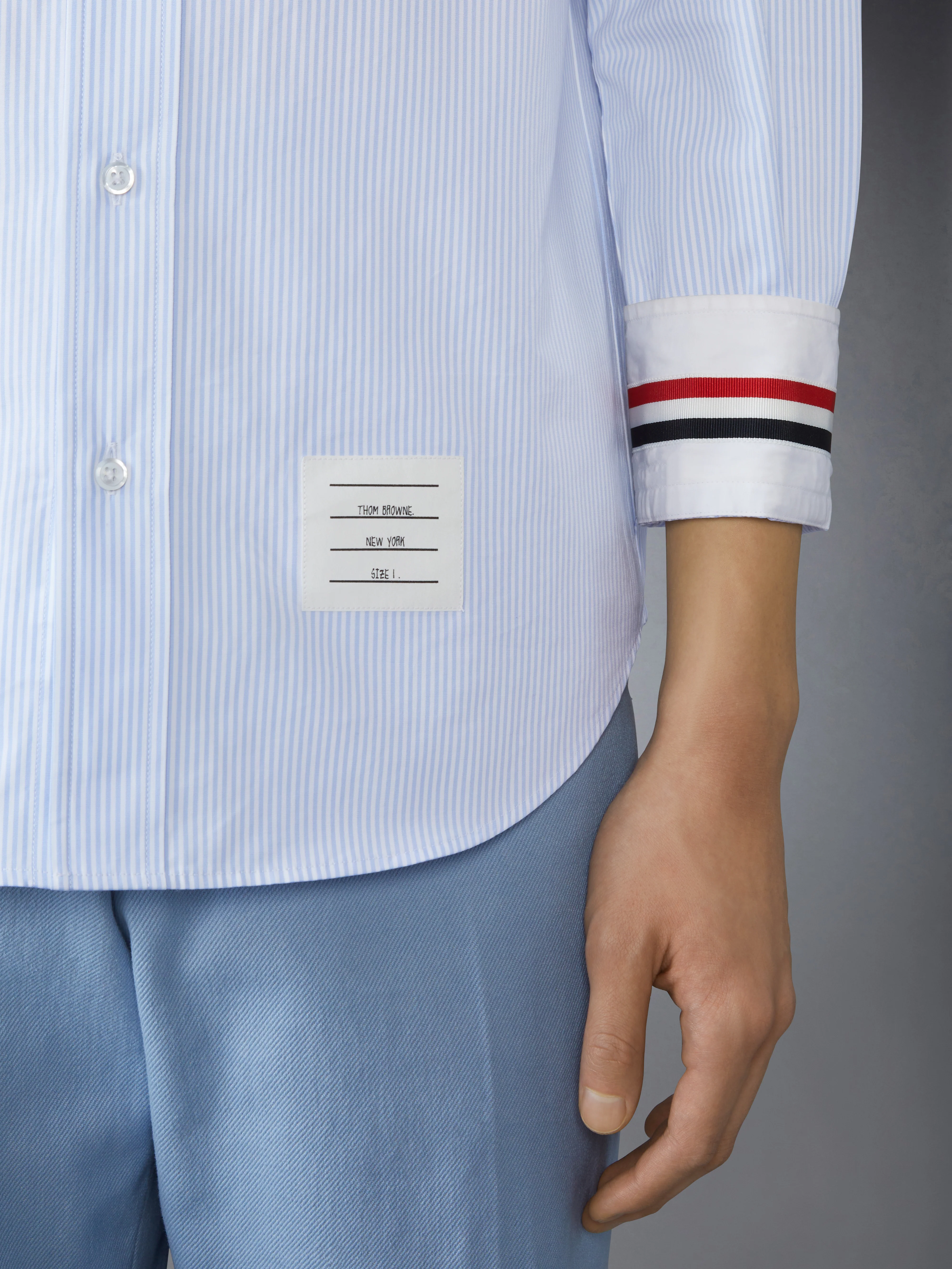 MICRO UNIVERSITY STRIPED POPLIN SHIRT - Image 5