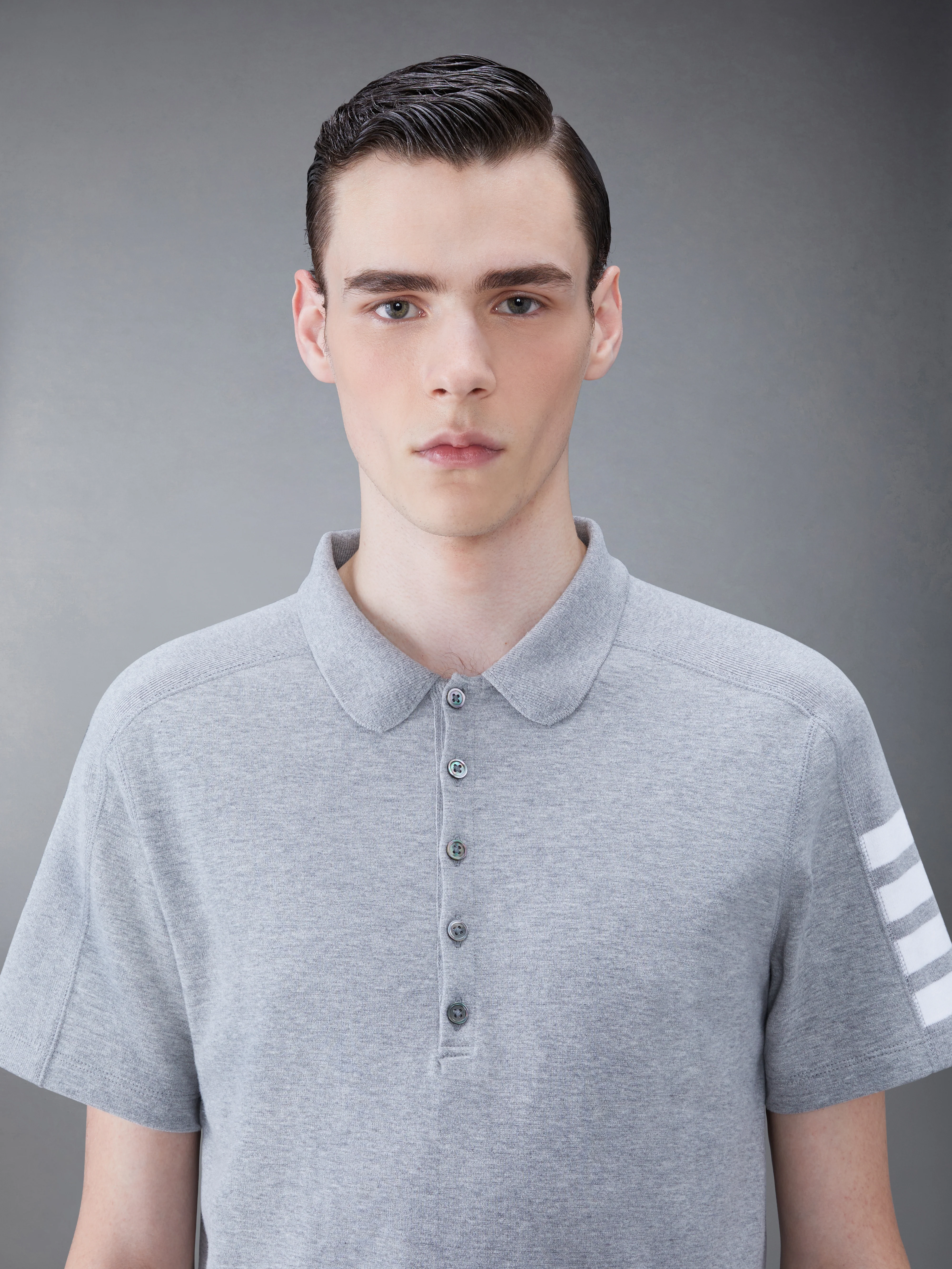 MILANO COTTON 4-BAR POLO - Image 4