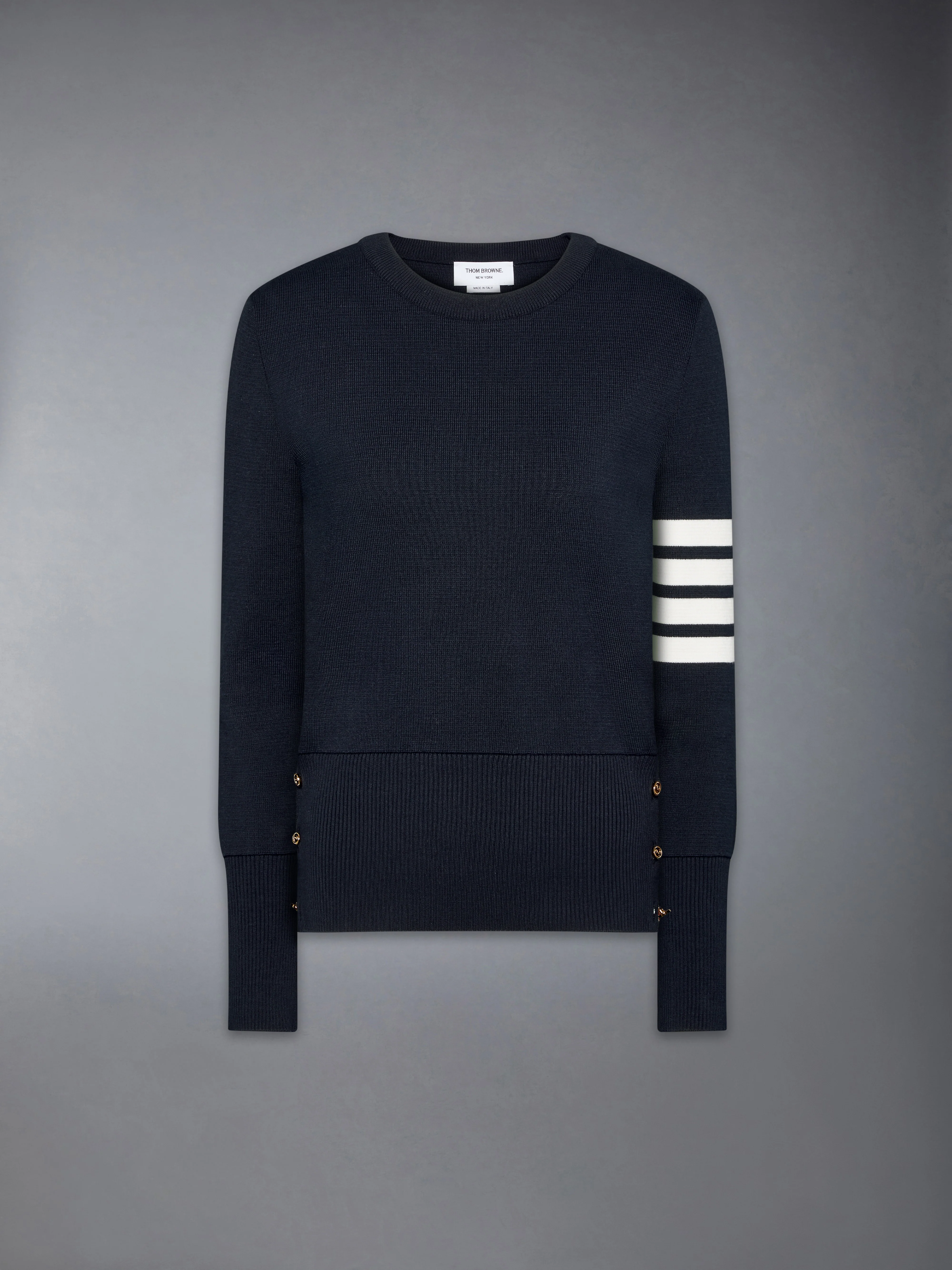 MILANO STITCH COTTON CREPE 4-BAR PULLOVER - Image 6