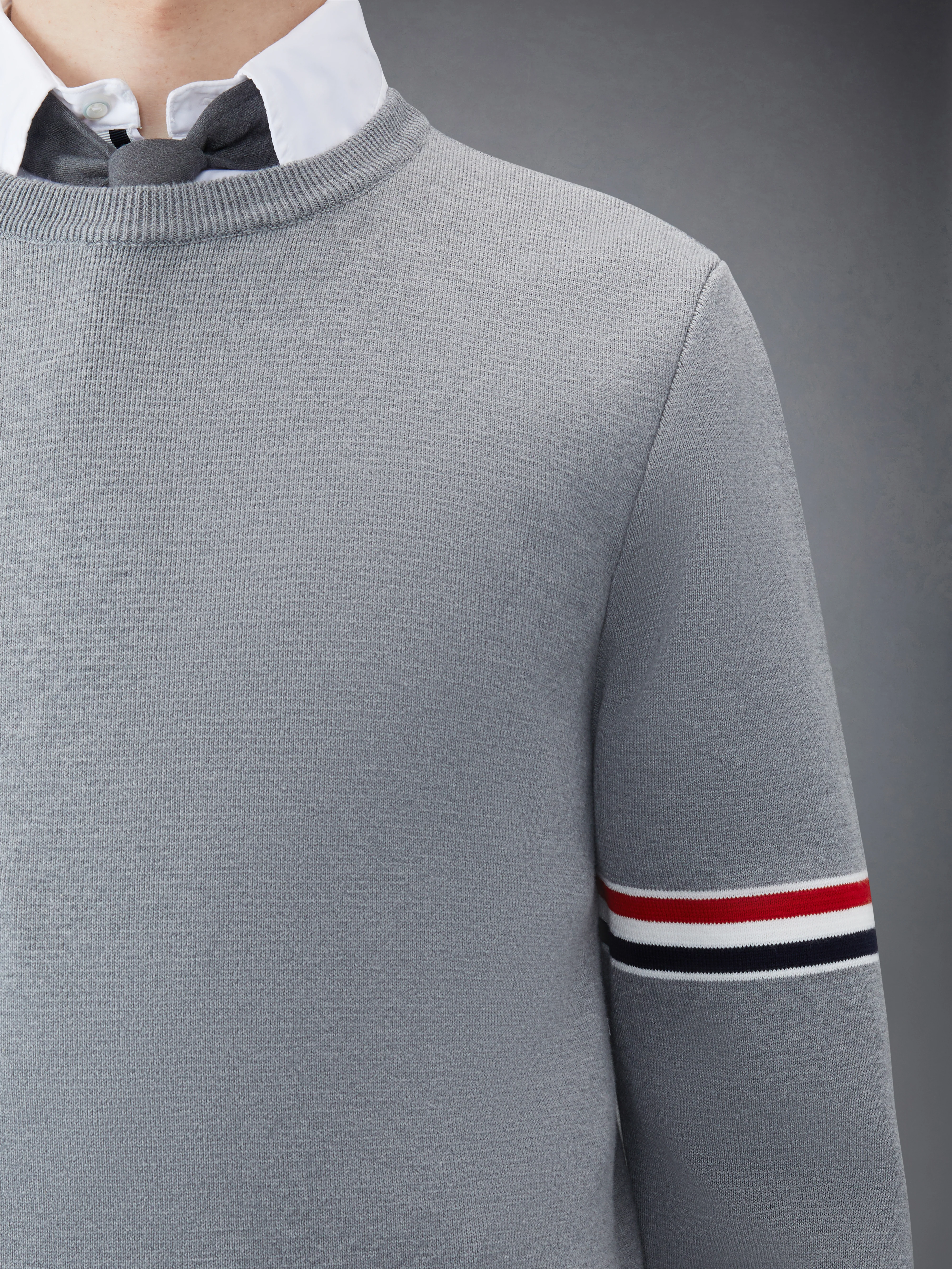 MILANO STITCH RWB ARM STRIPE PULLOVER - Image 6