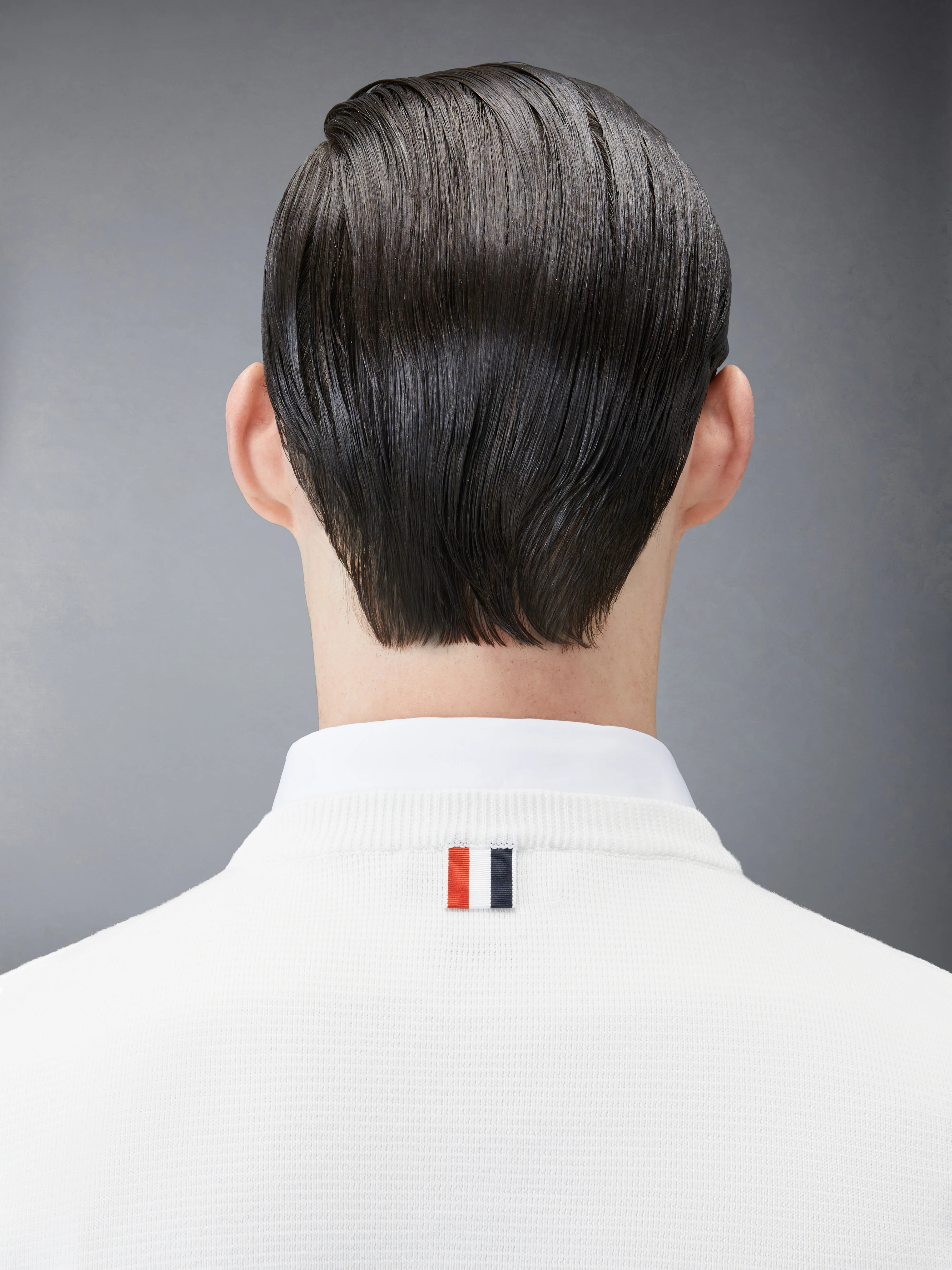 MILANO STITCH RWB ARM STRIPE PULLOVER - Image 5