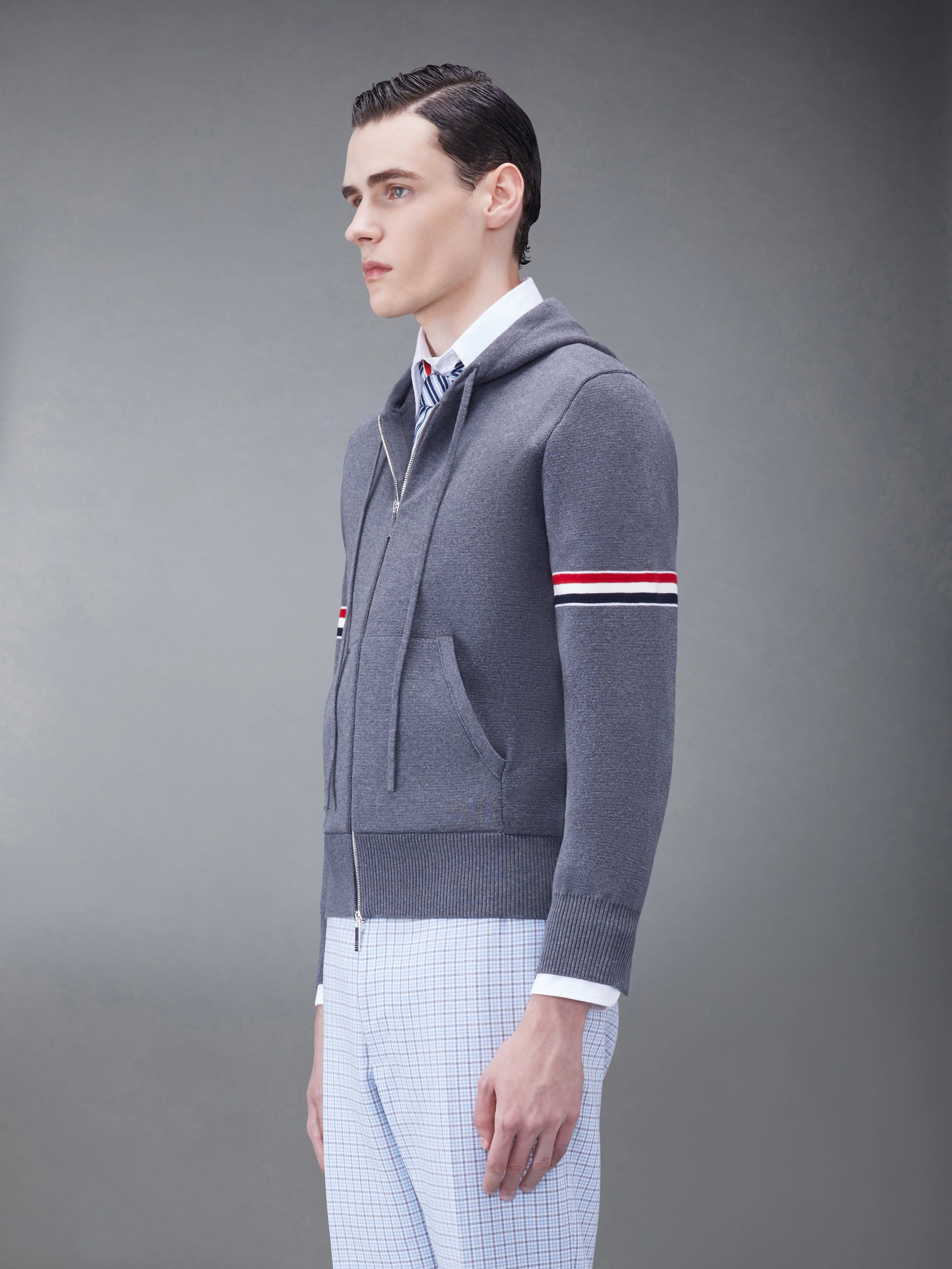 MILANO STITCH RWB ARMBAND HOODIE - Image 4