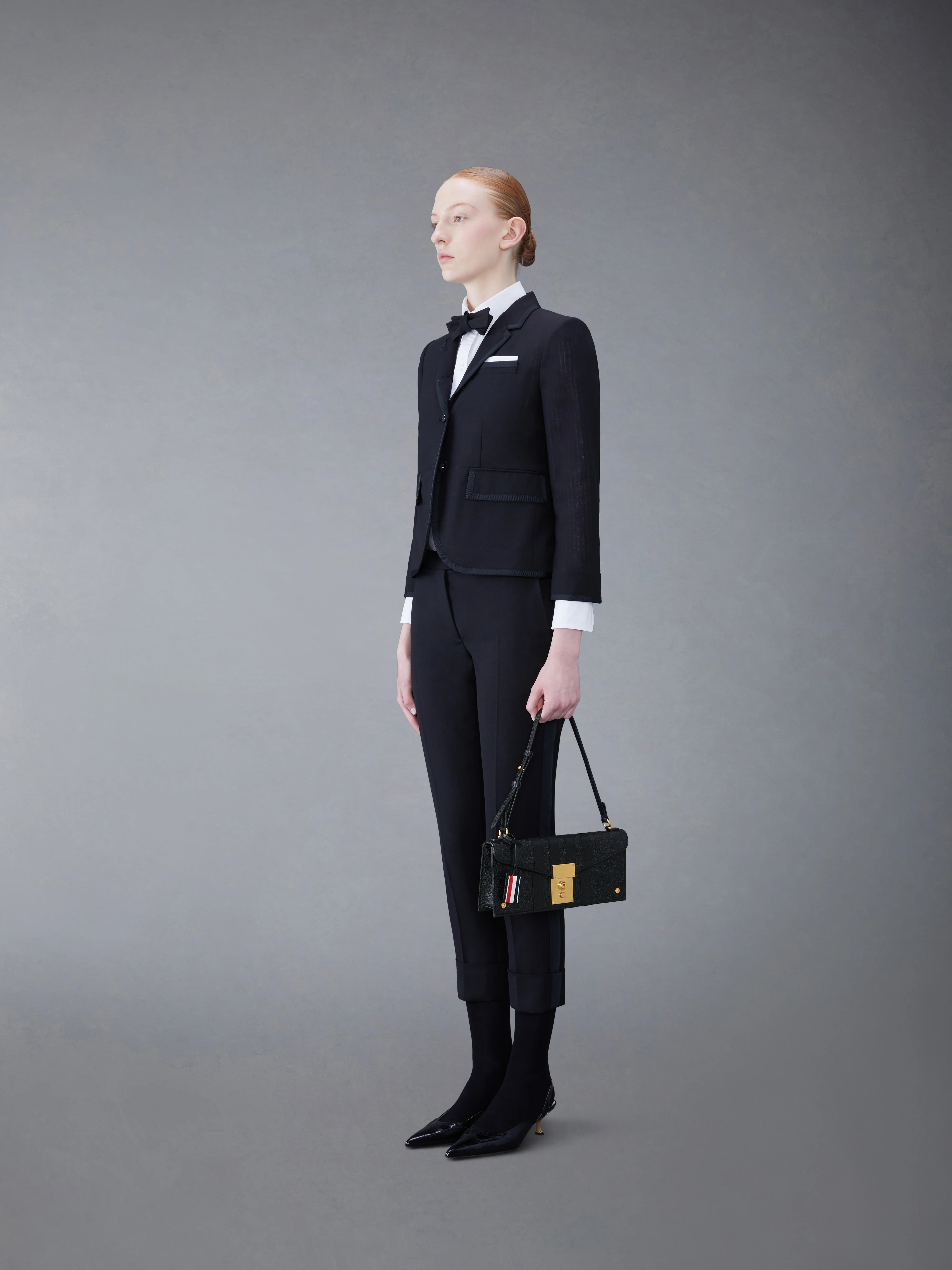 MRS. THOM 4-BAR CLUTCH IN PEBBLE GRAIN LEATHER - Image 4