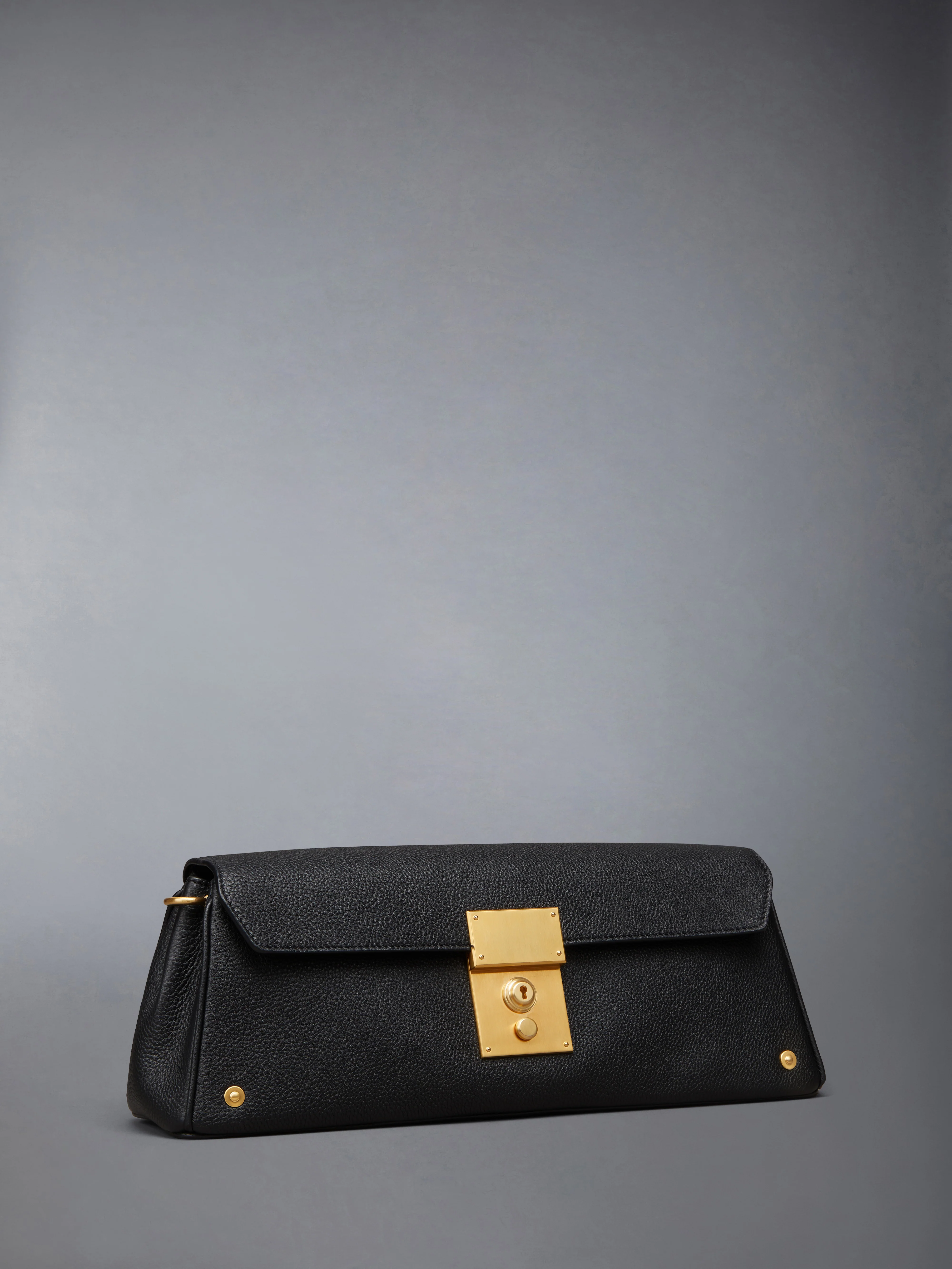 MRS. THOM CLUTCH BAG IN SOFT PEBBLE GRAIN LEATHER - Image 2