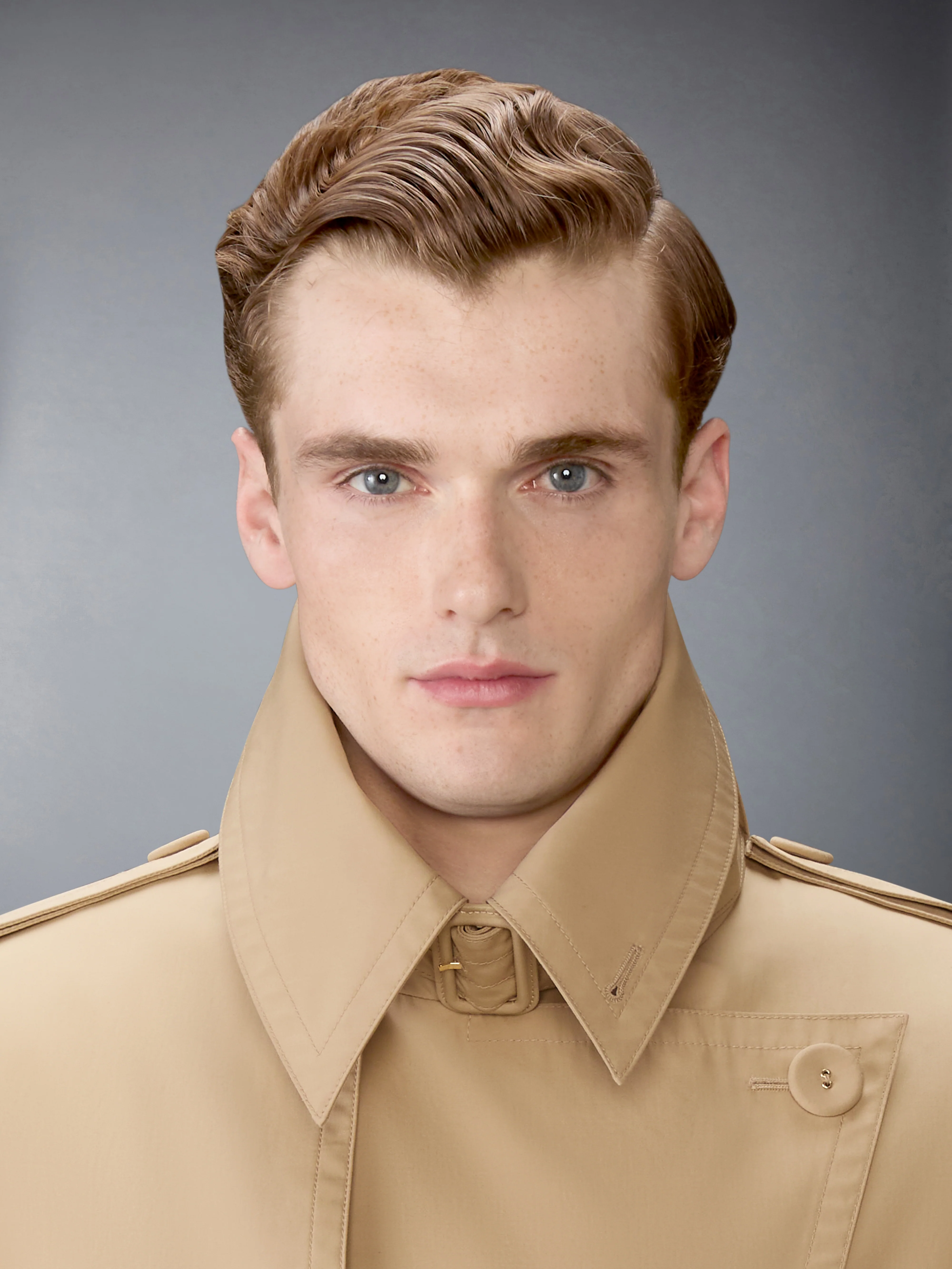 OVERSIZED COTTON SUITING TRENCH COAT - Image 8