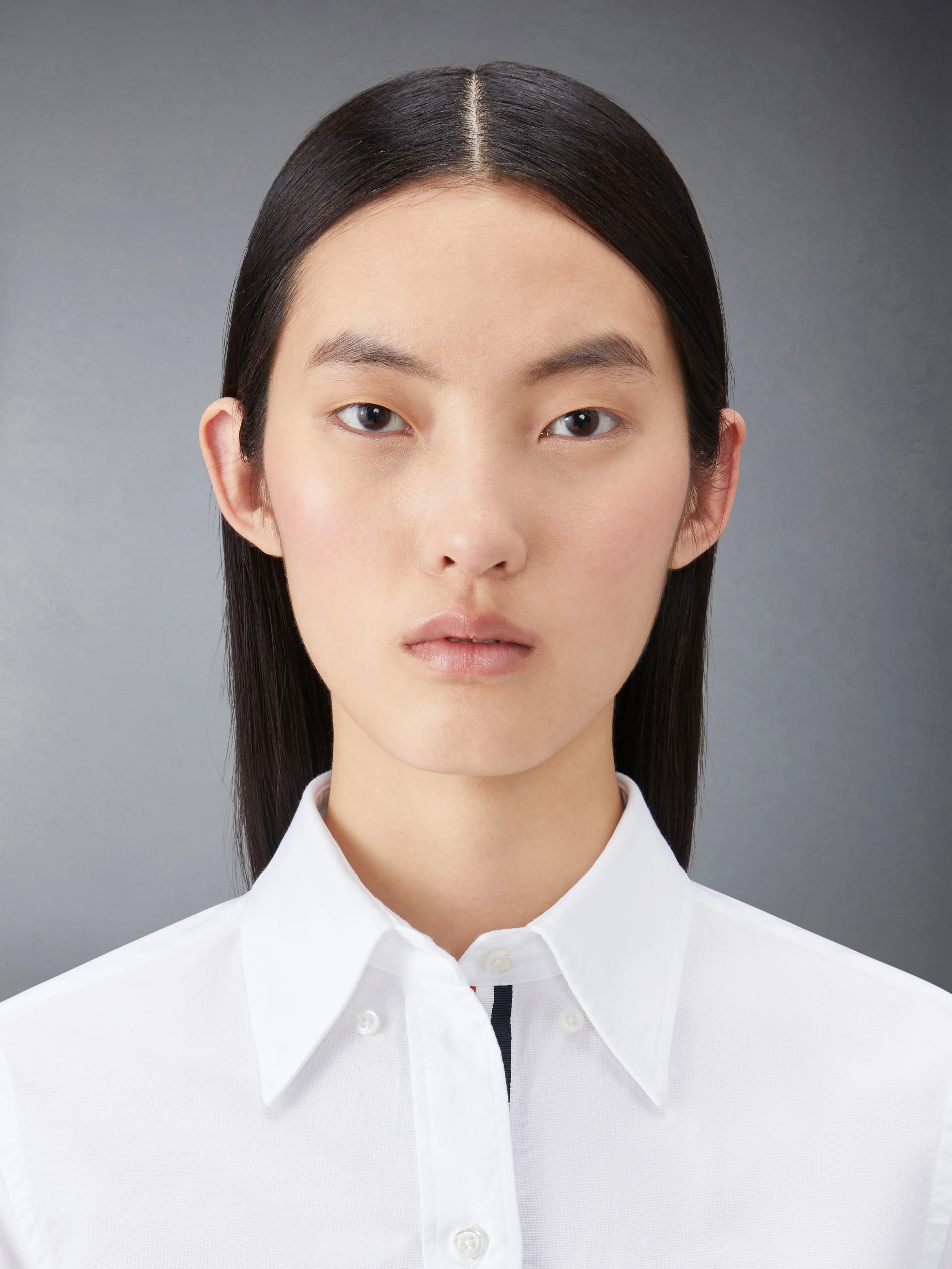 OXFORD GROSGRAIN PLACKET MINI SHIRTDRESS - Image 6