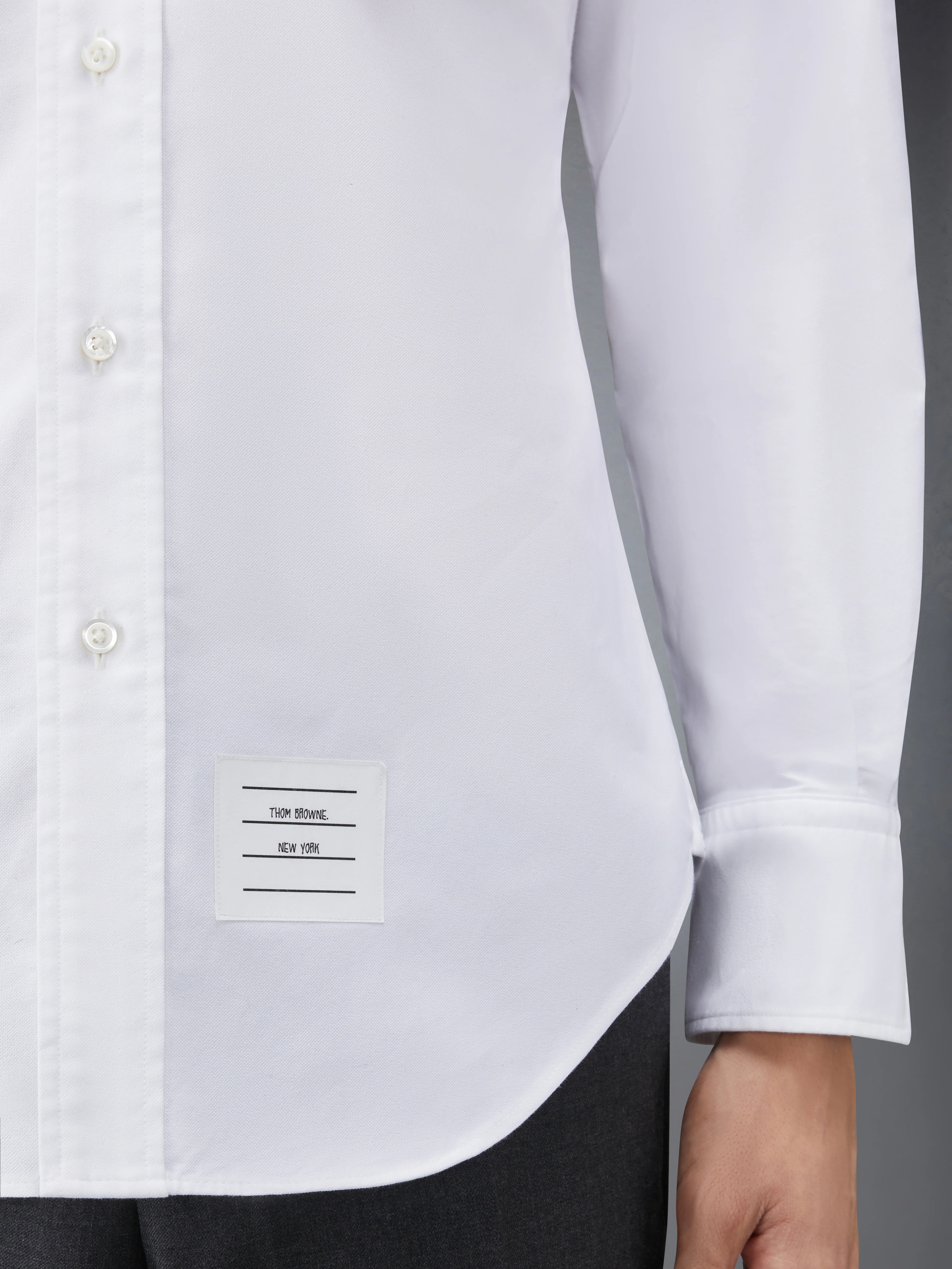 OXFORD GROSGRAIN PLACKET SHIRT - Image 6