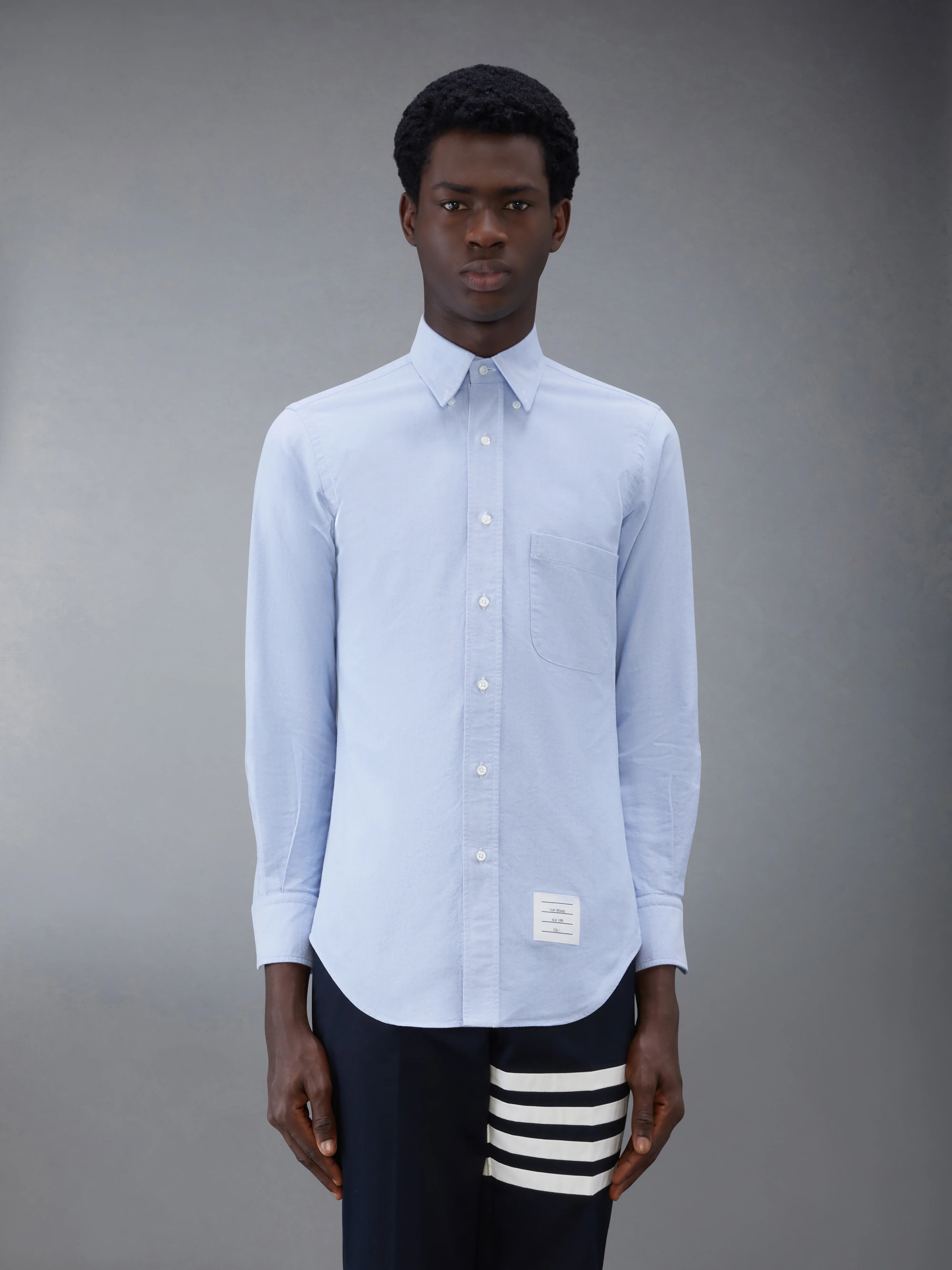 OXFORD GROSGRAIN PLACKET SHIRT - Image 2