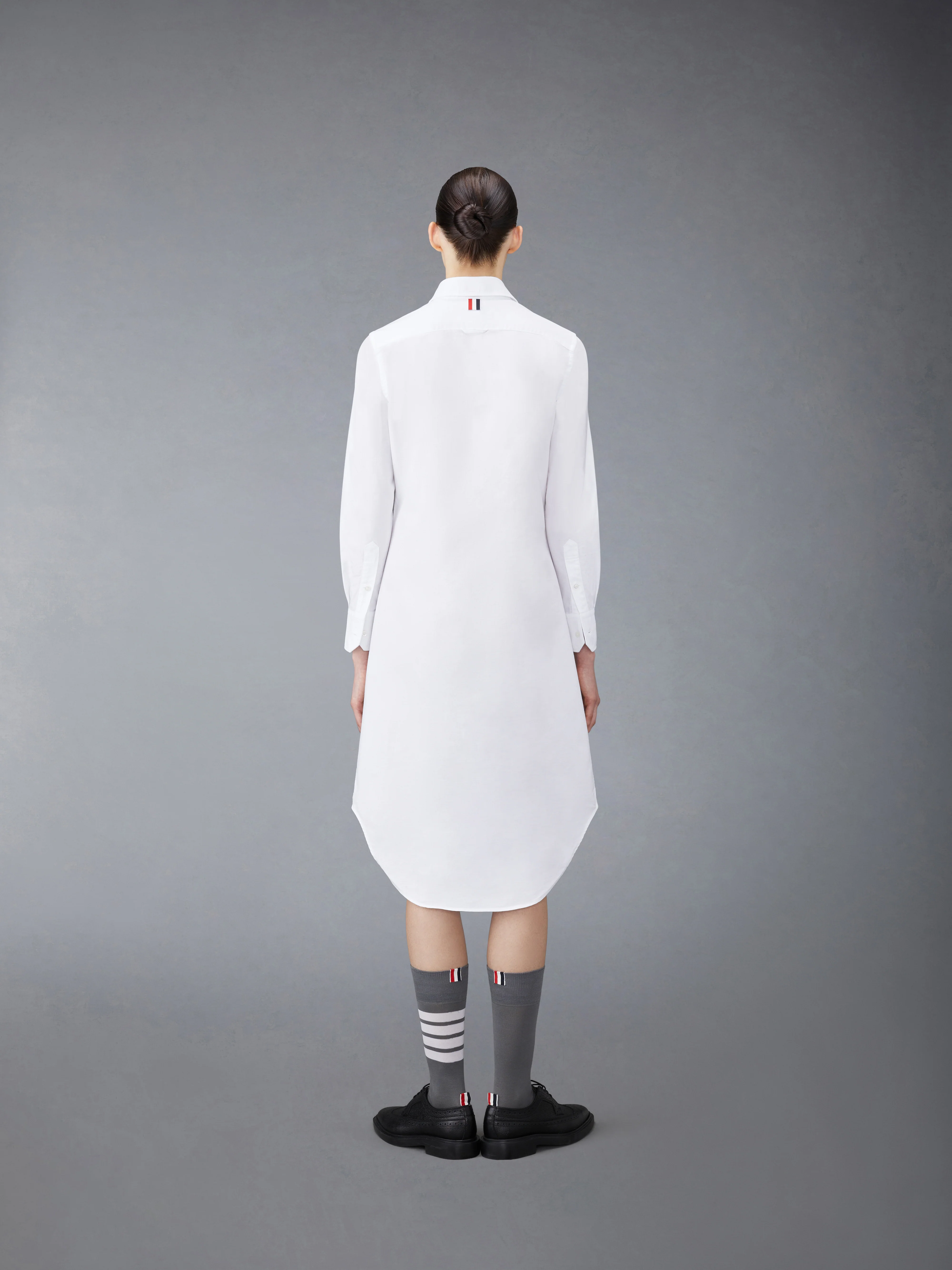 OXFORD GROSGRAIN PLACKET SHIRTDRESS - Image 3