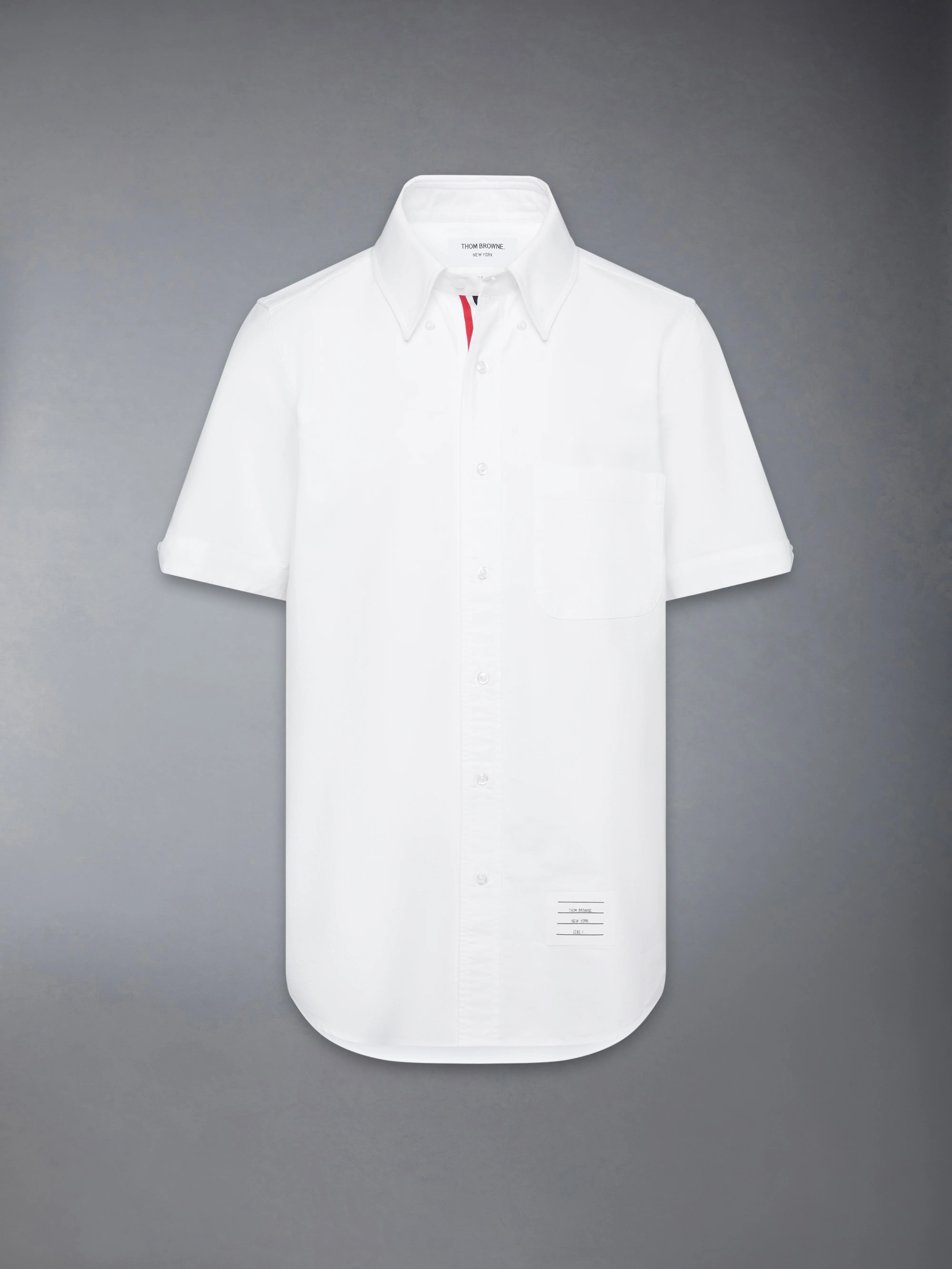 OXFORD GROSGRAIN PLACKET SHORT SLEEVE SHIRT - Image 7