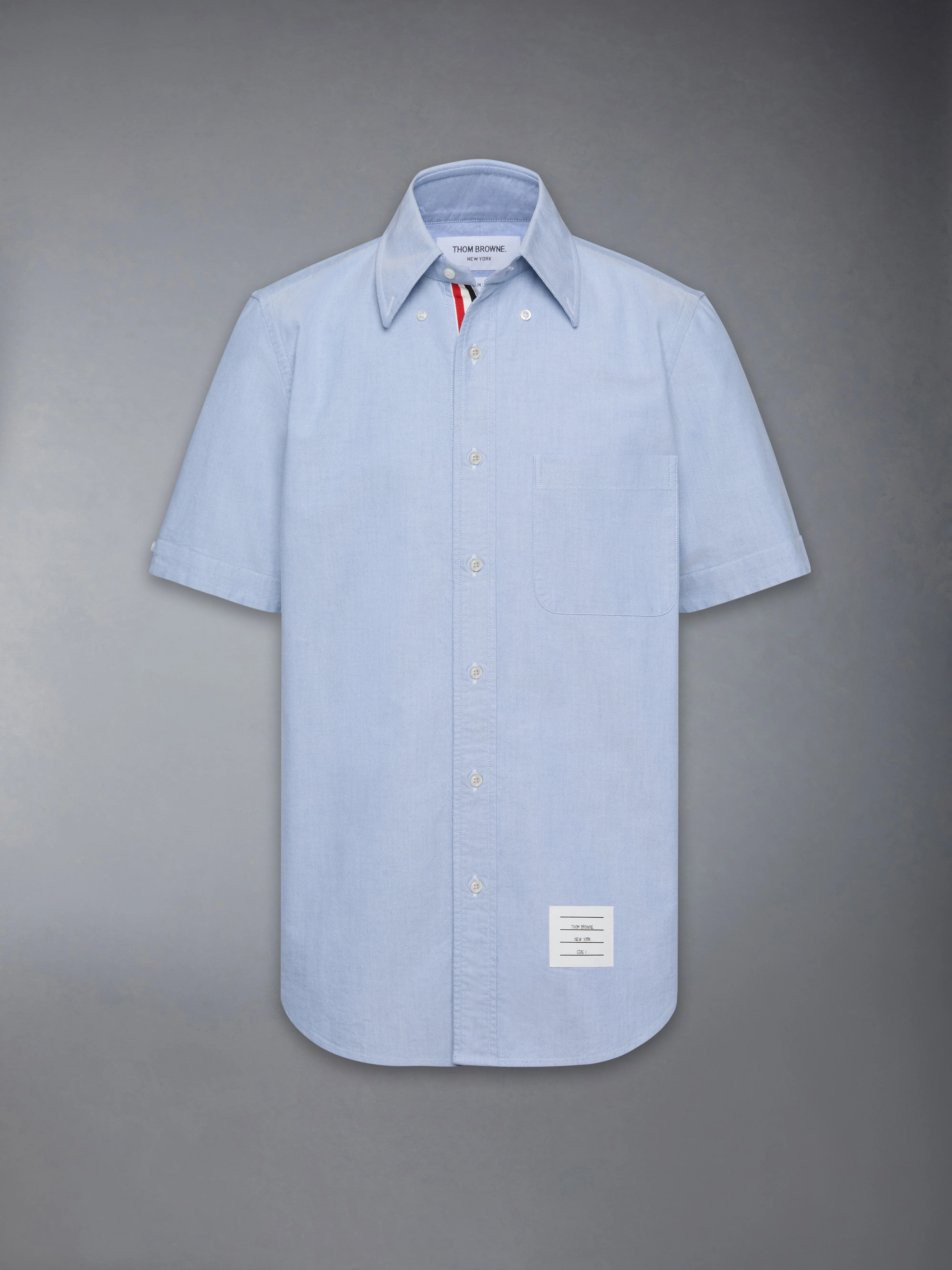 OXFORD GROSGRAIN PLACKET SHORT SLEEVE SHIRT - Image 7
