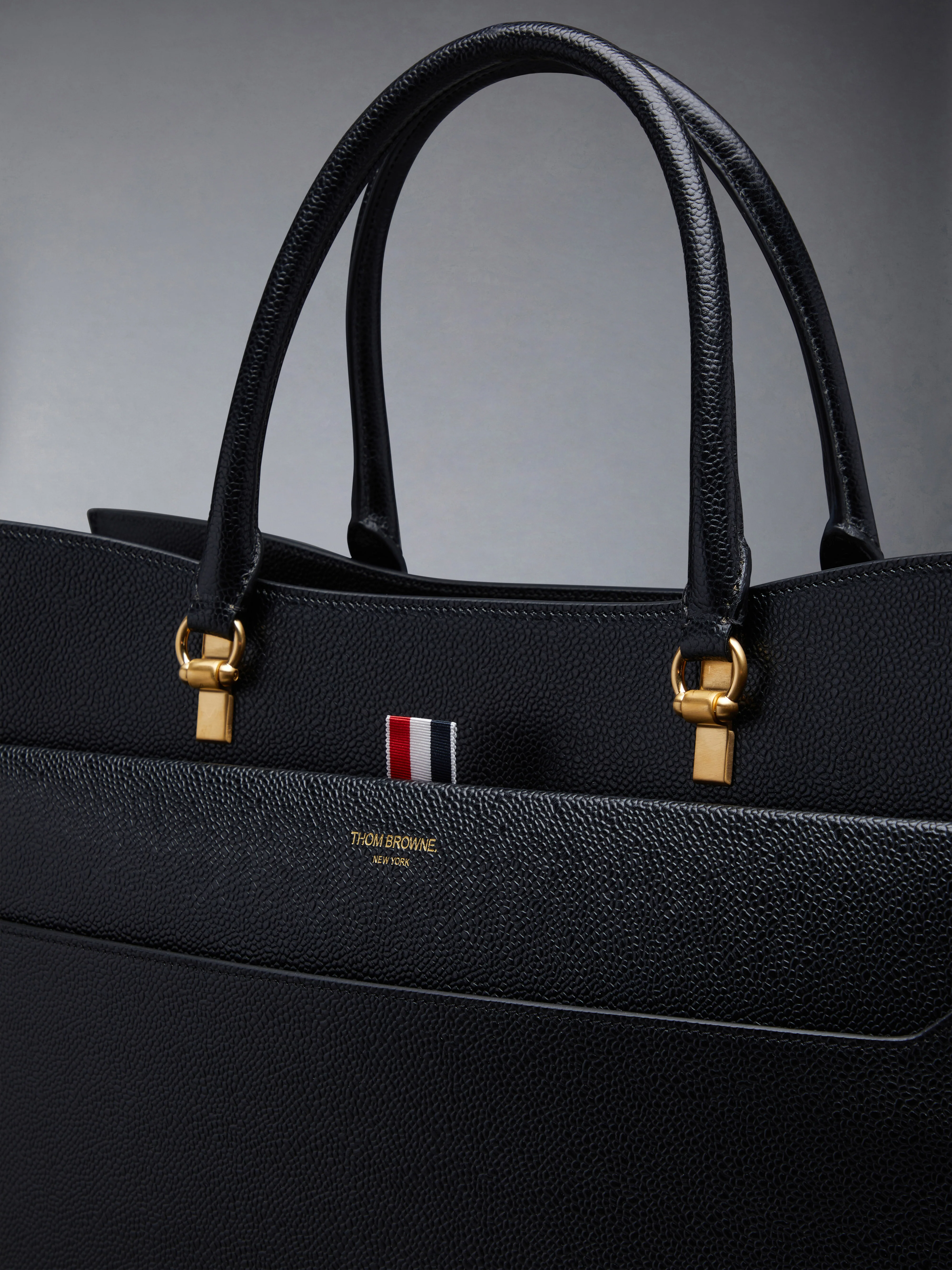 PEBBLE GRAIN LARGE DUET TOTE - Image 6