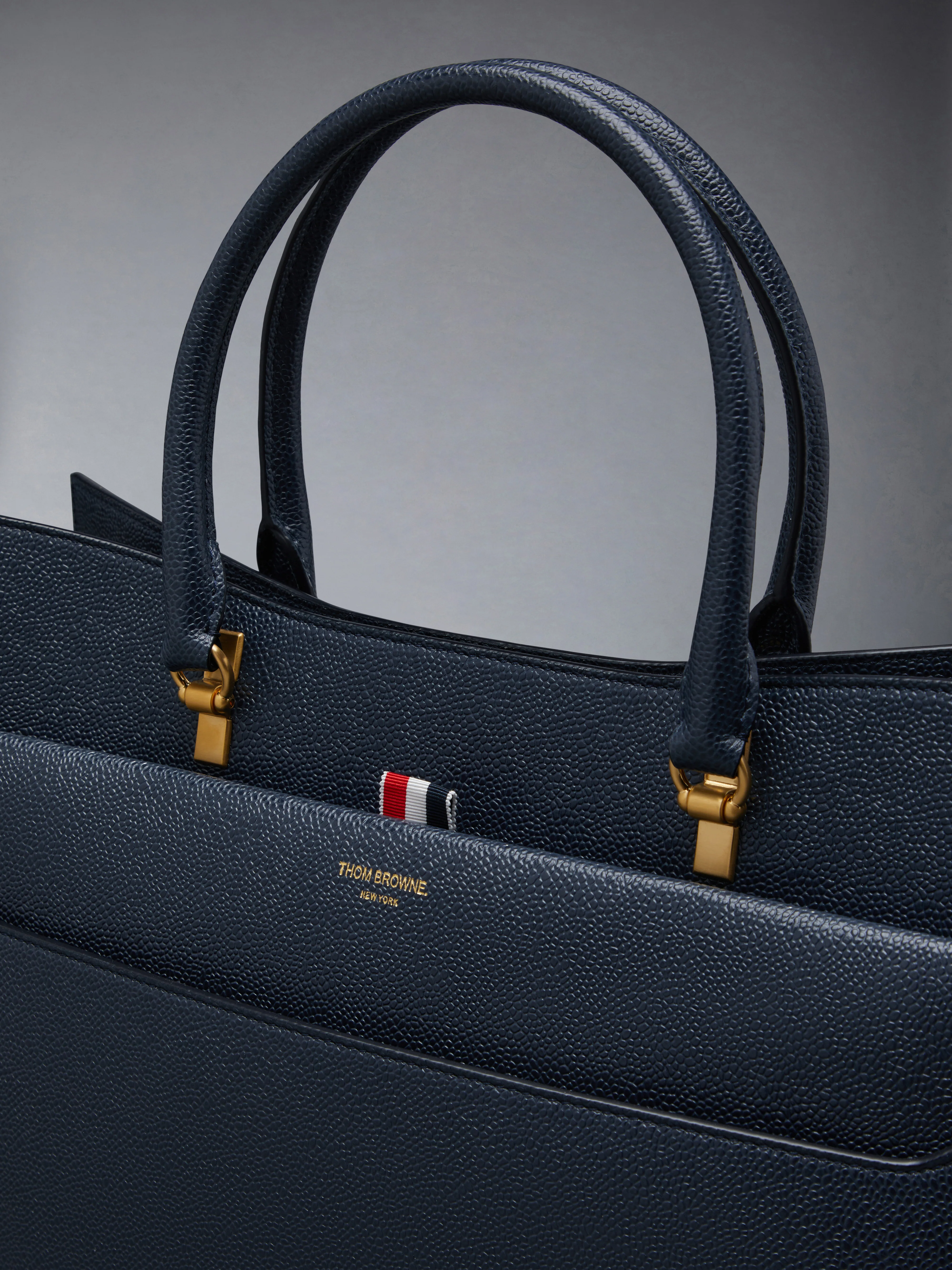 PEBBLE GRAIN LARGE DUET TOTE - Image 6