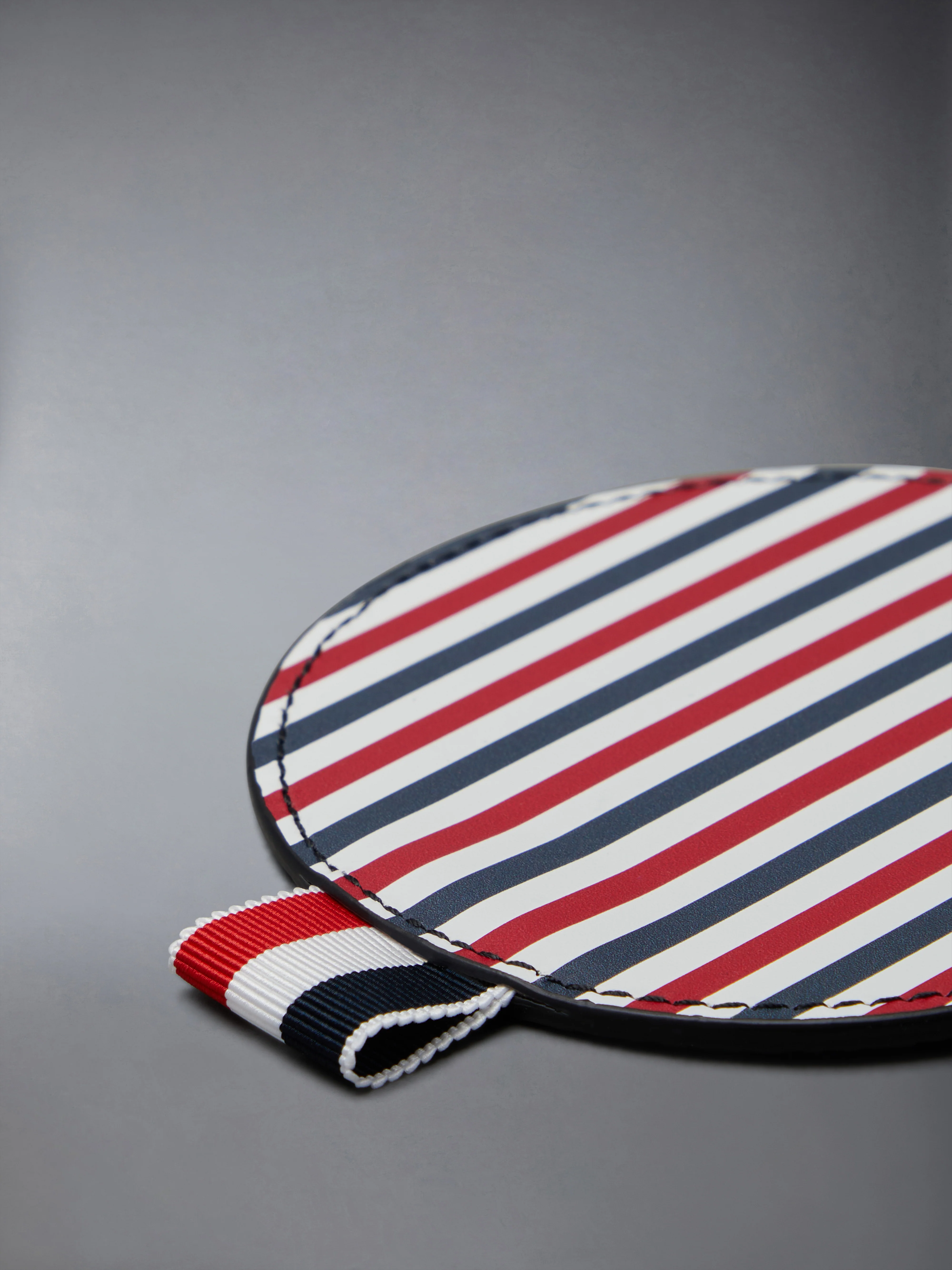 PEBBLE GRAIN LEATHER COASTERS - Image 4