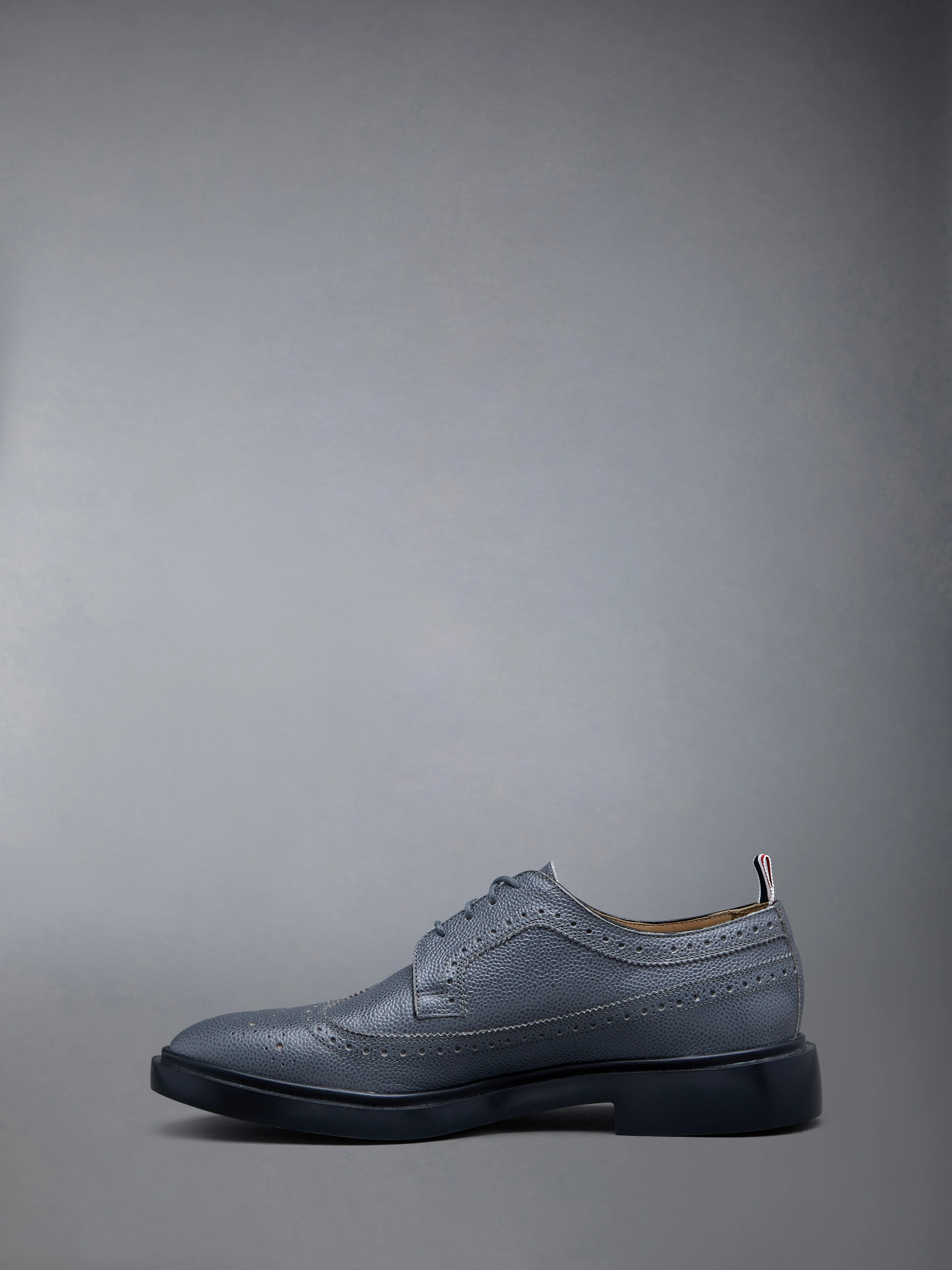 Pebble Grain Leather Longwing Brogue - Image 3