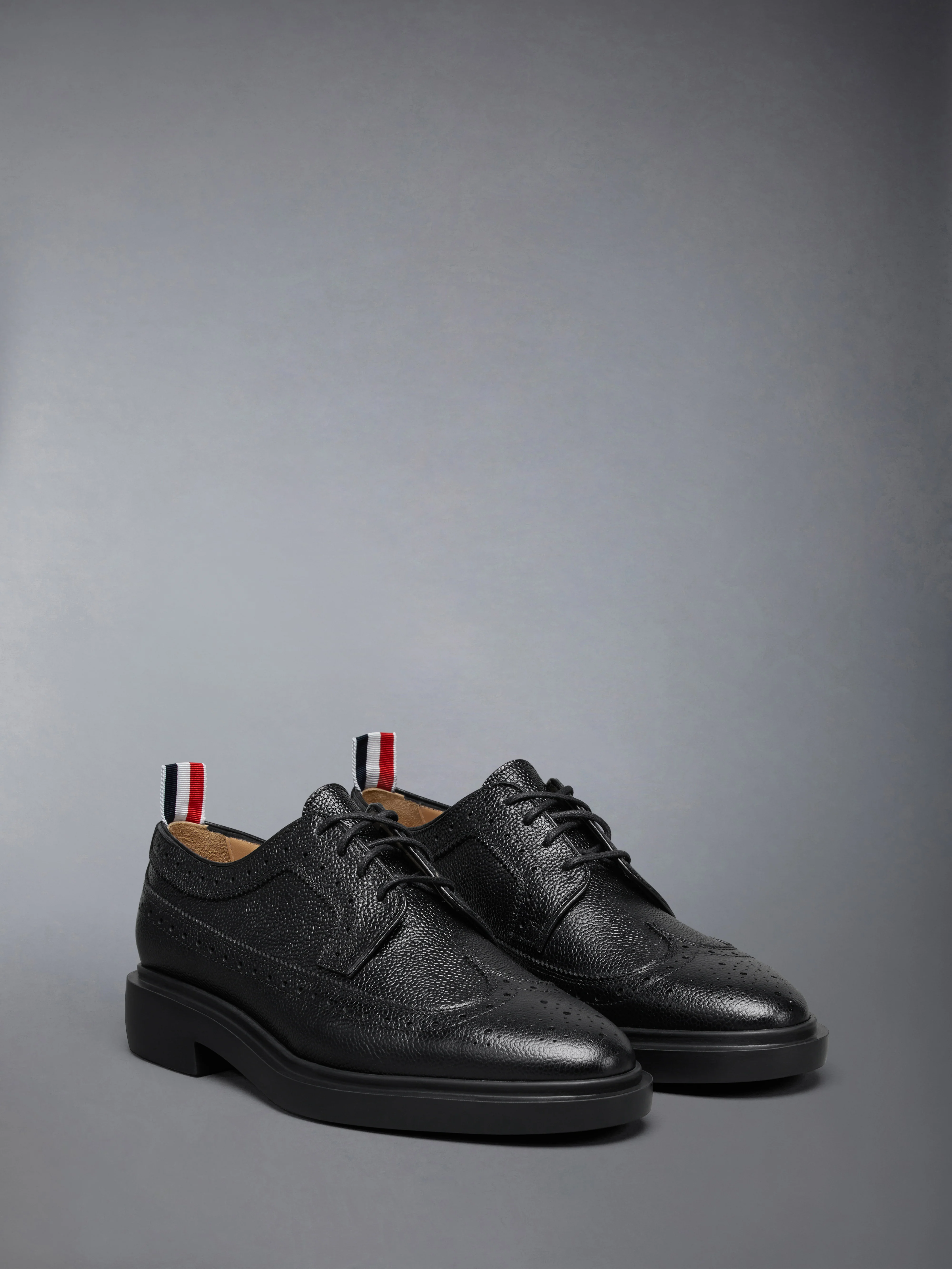 PEBBLE GRAIN LIGHTWEIGHT RUBBER SOLE CLASSIC LONGWING BROGUES - Image 2