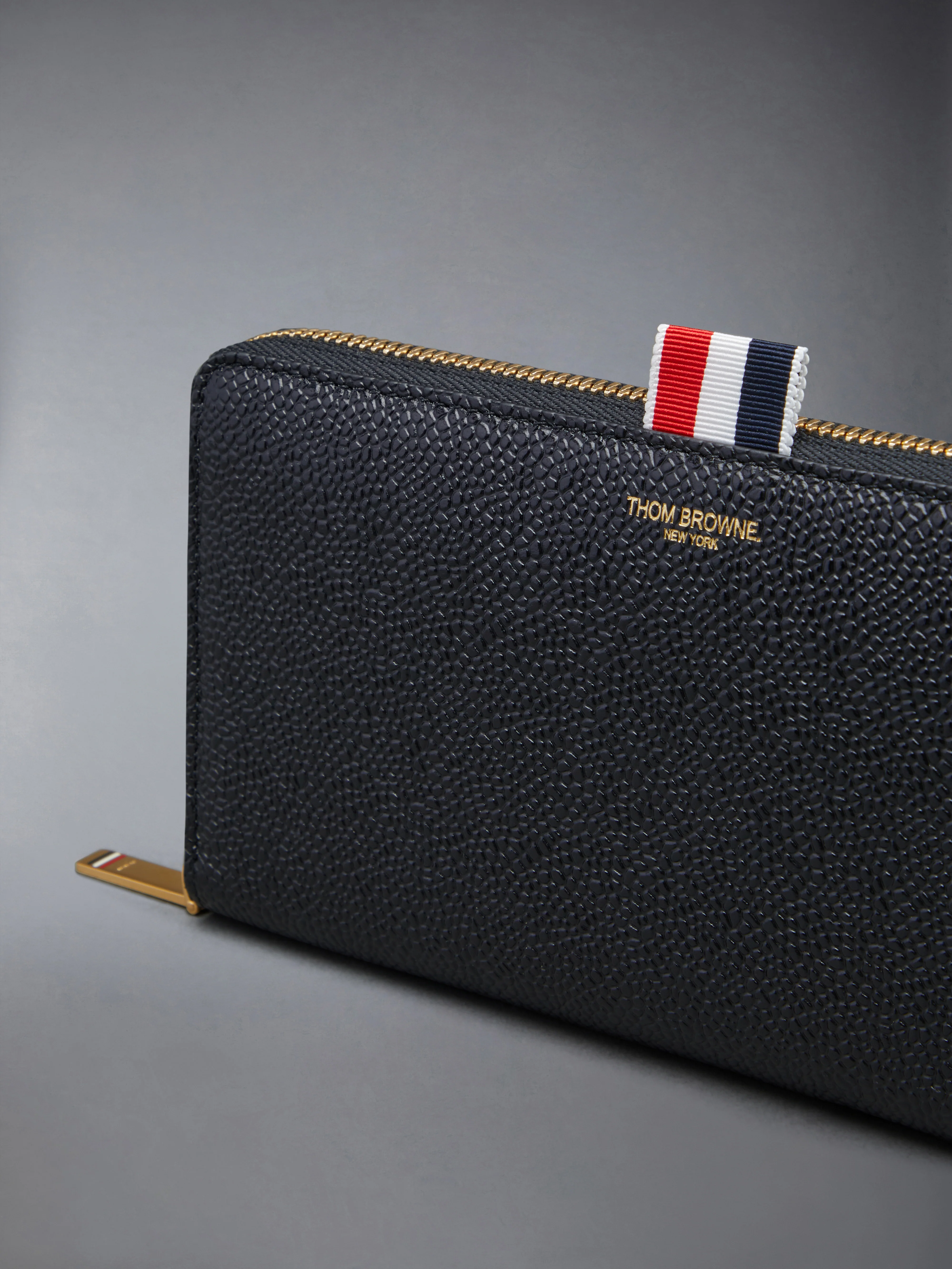 PEBBLE GRAIN LONG ZIP WALLET - Image 3